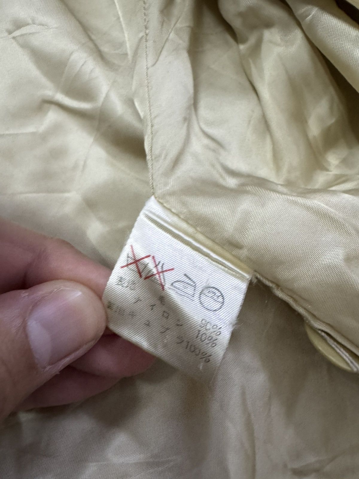 Issey Miyake 1980s I.S ISSEY MIYAKE SPORTS FLAG WOOL LONG COAT JACKET Size US XL / EU 56 / 4 - 7 Thumbnail