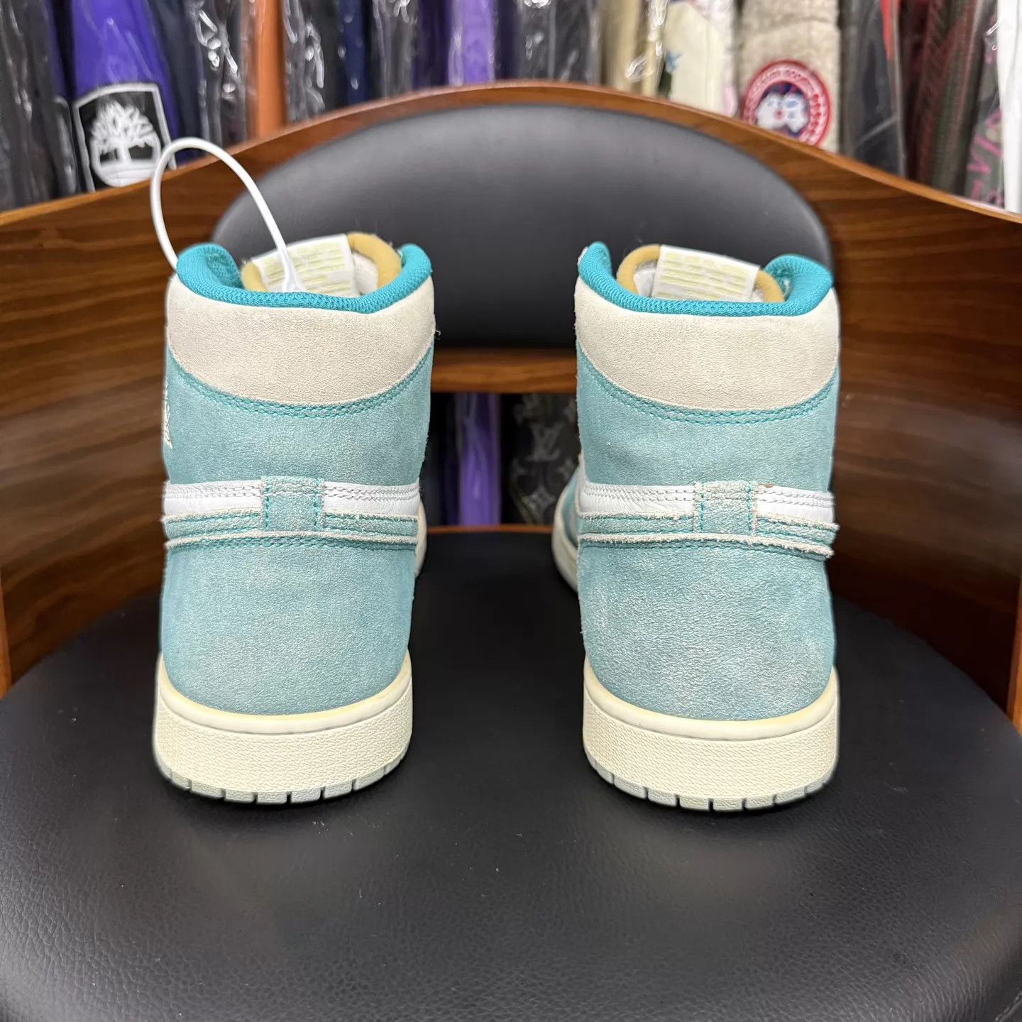Nike Air Jordan 1 All-Star Tiffany Blue 45 10x Worn OG Box Size US 12 / EU 45 - 3 Thumbnail