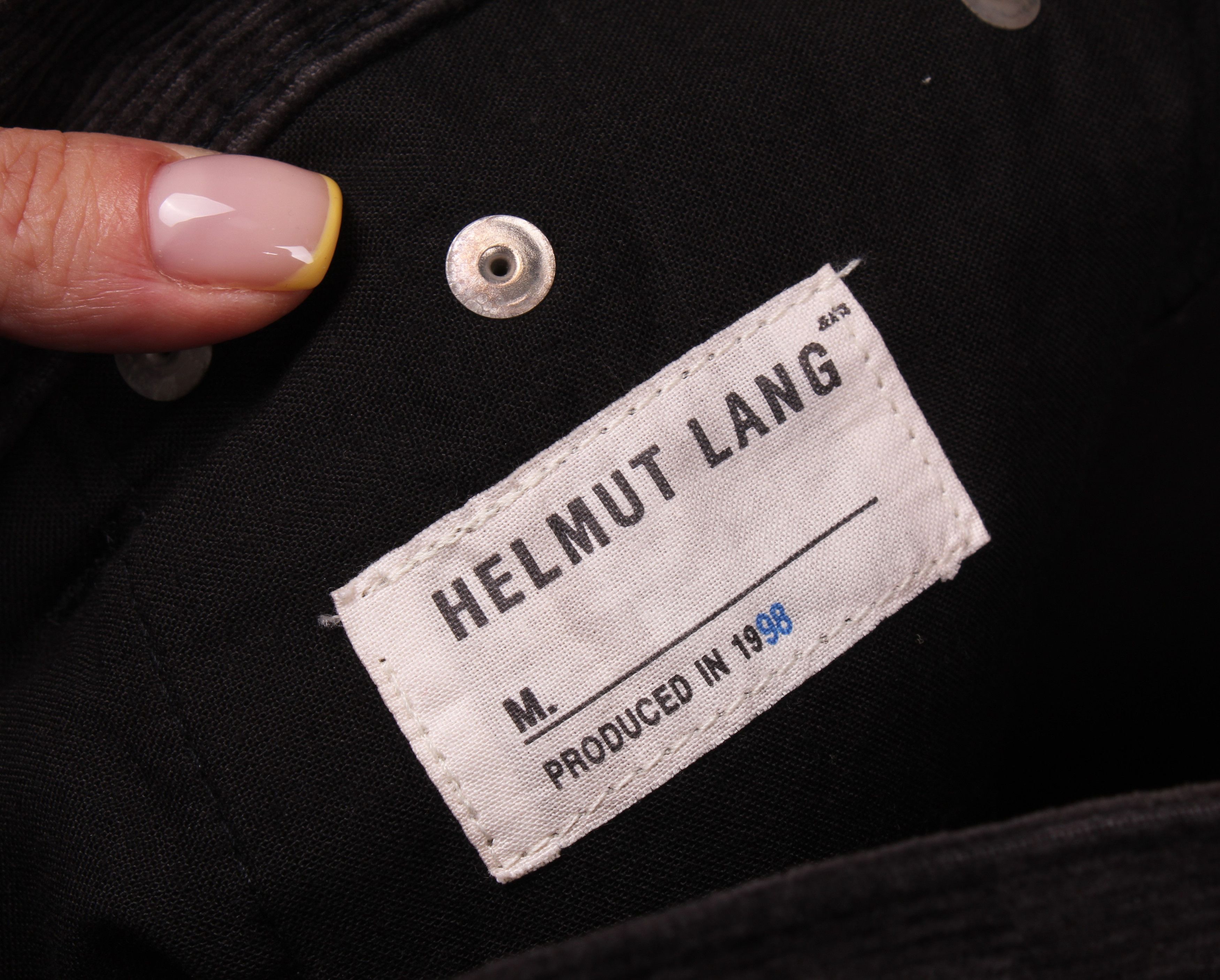 Helmut Lang Vintage Helmut Lang 1998 Corduroy Brown Straight Pants Size 29" - 5 Thumbnail