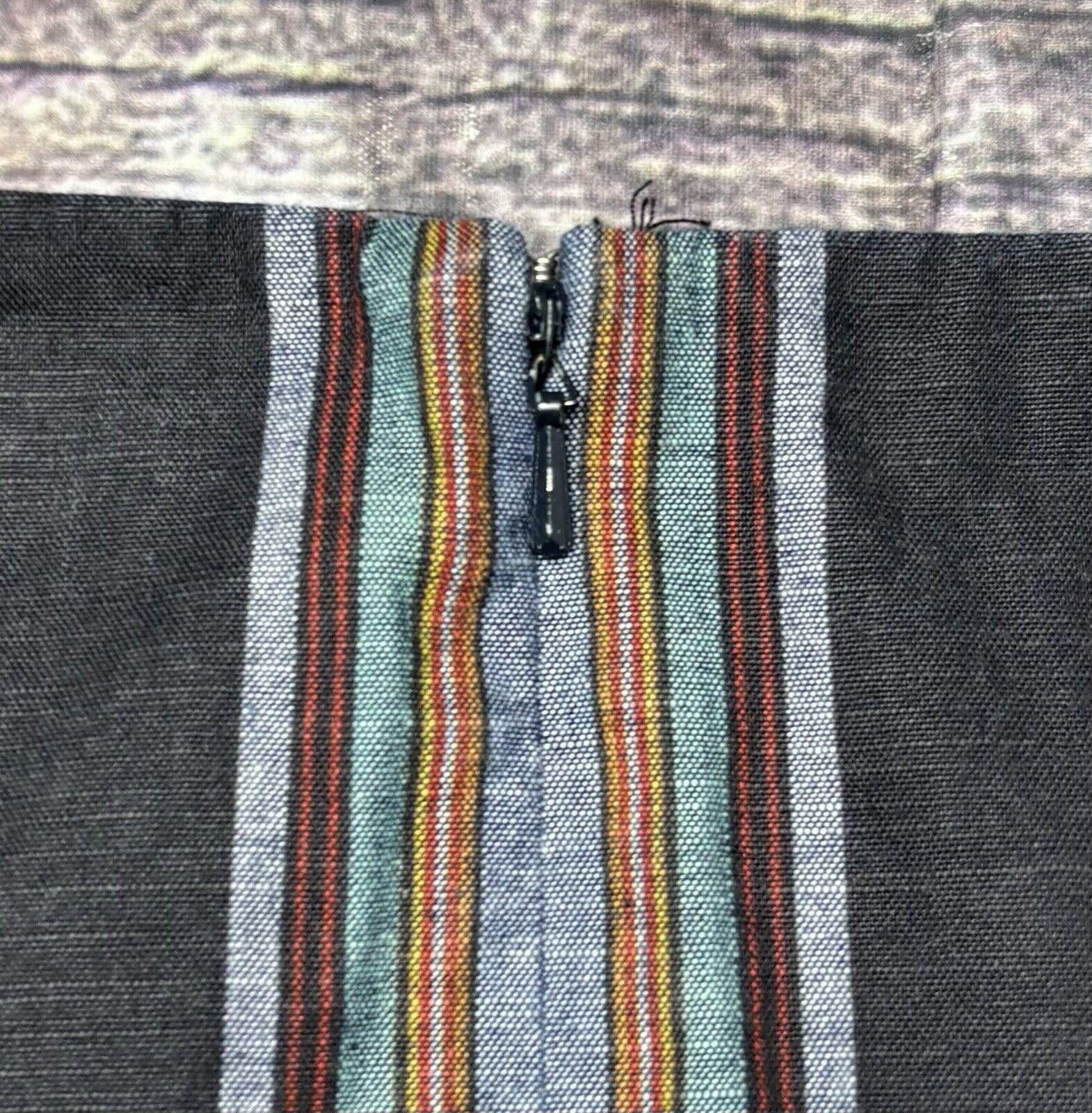L.L. Bean LL Bean Signature Dress Women's Size 4 Striped Cotton A-Line Size S / US 4 / IT 40 - 8 Thumbnail