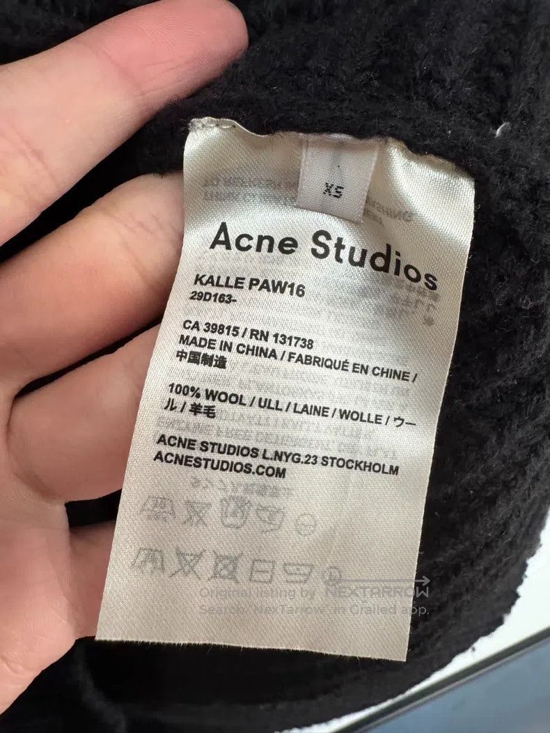 Acne Studios Acne Studios black turtleneck sweater Size US XS / EU 42 / 0 - 3 Thumbnail