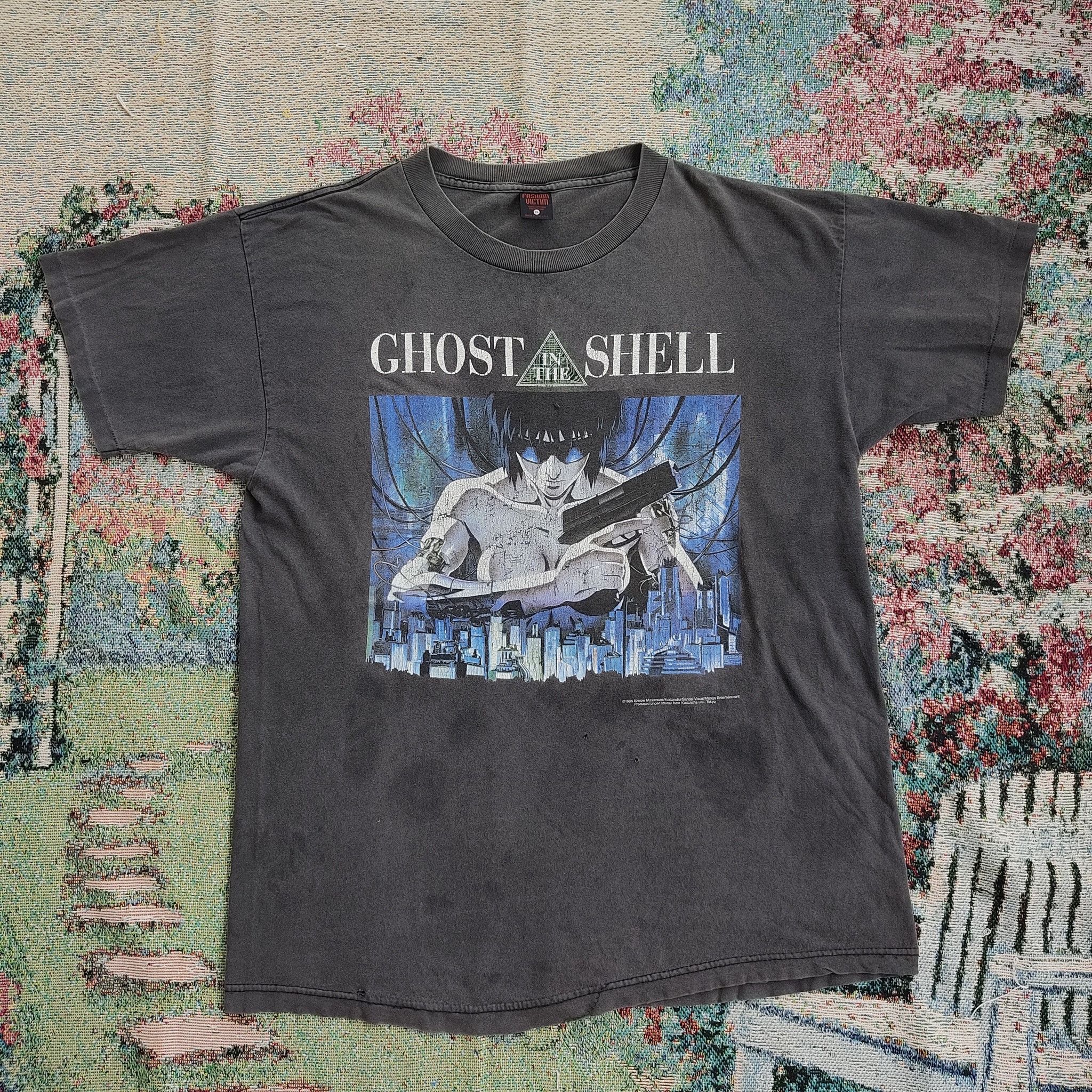Vintage Ghost In The Shell 1990S Size US XL / EU 56 / 4 - 1 Thumbnail