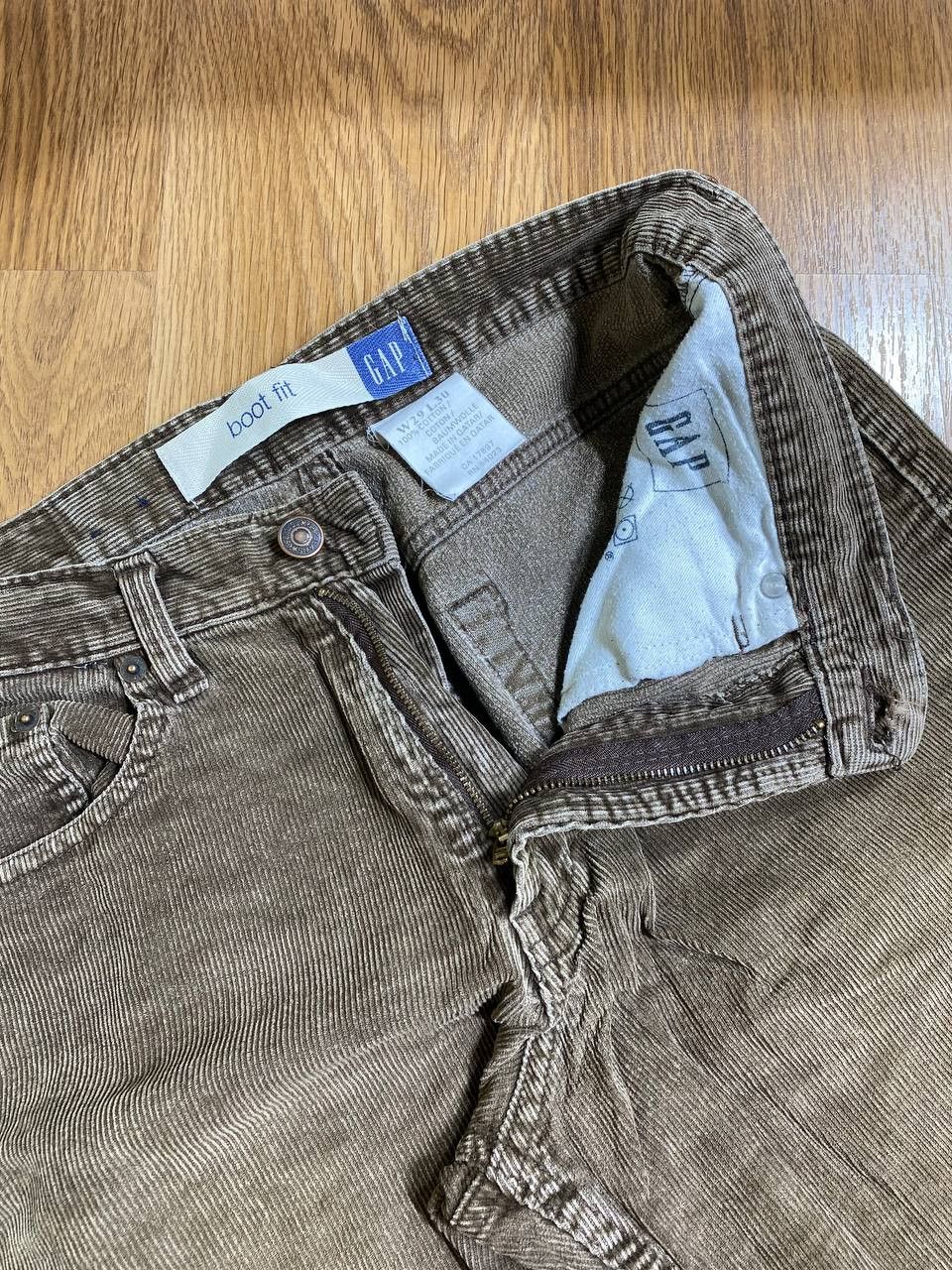 Gap Vintage GAP Corduroy Pants Brown Size US 29 - 16 Thumbnail