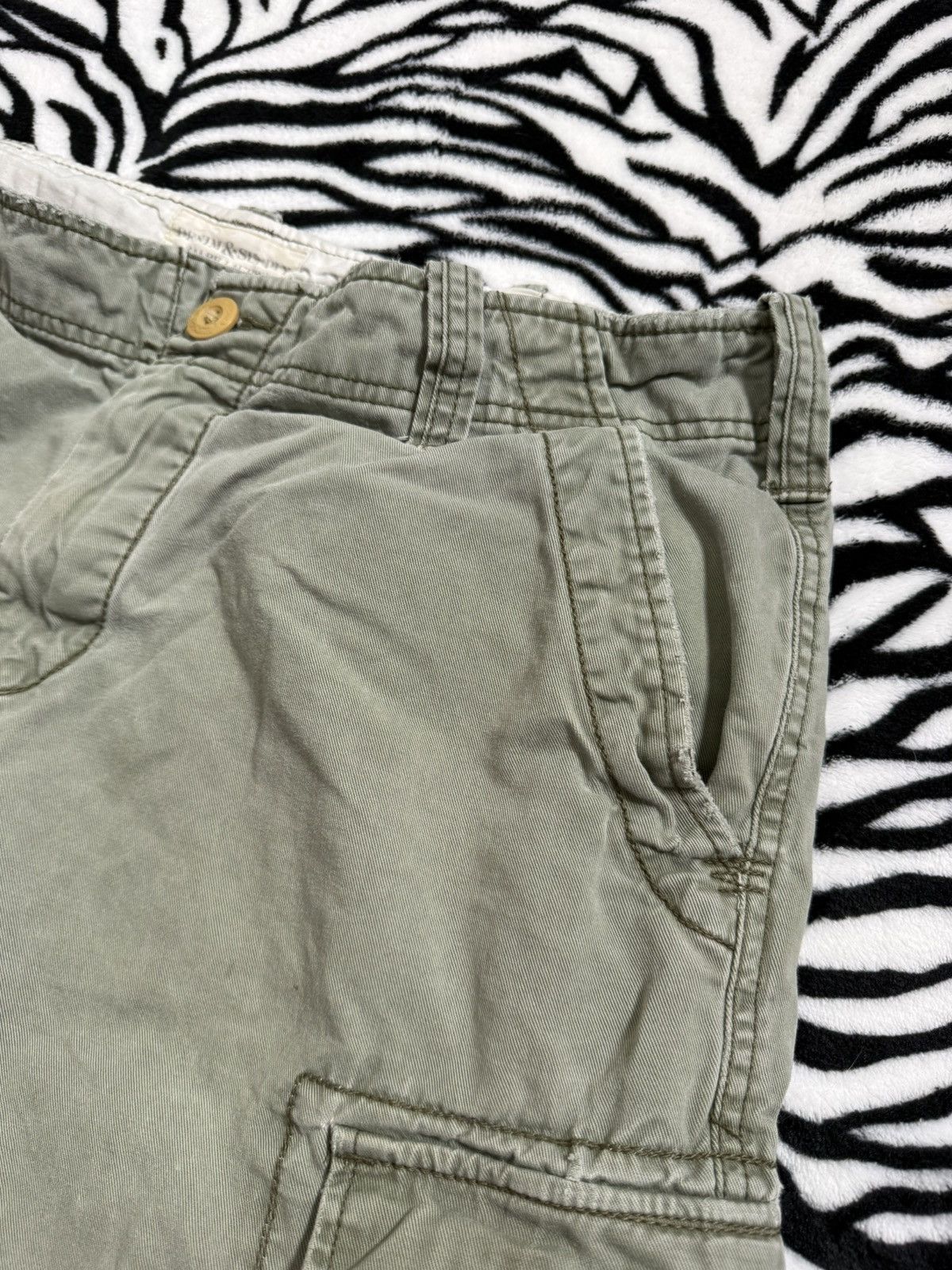 Denim & Supply Ralph Lauren Vintage RL Denim & Supply Cargo Shorts Military SZ 36 Size US 36 / EU 52 - 4 Thumbnail