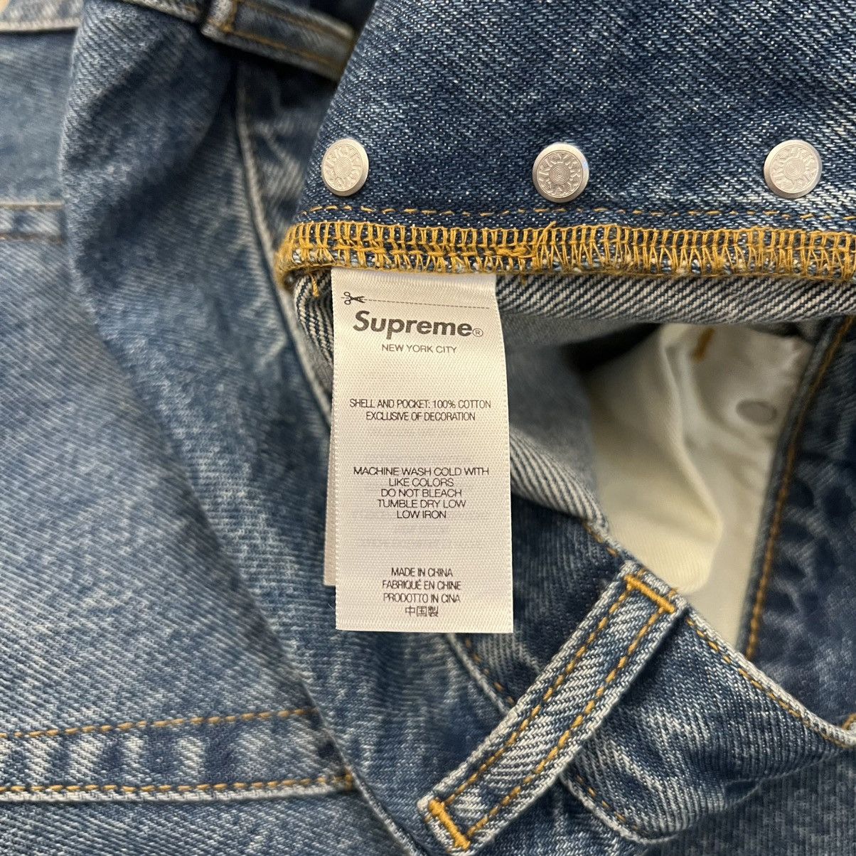 Supreme Supreme Star Denim Jeans Size US 30 / EU 46 - 6 Thumbnail