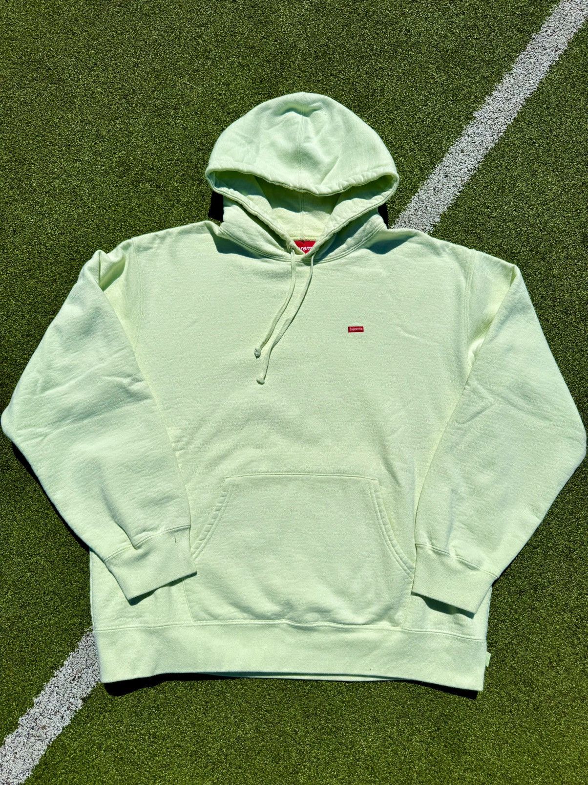 Supreme Supreme Box Logo Hoodie (Pale Green) Size US XL / EU 56 / 4 - 3 Thumbnail