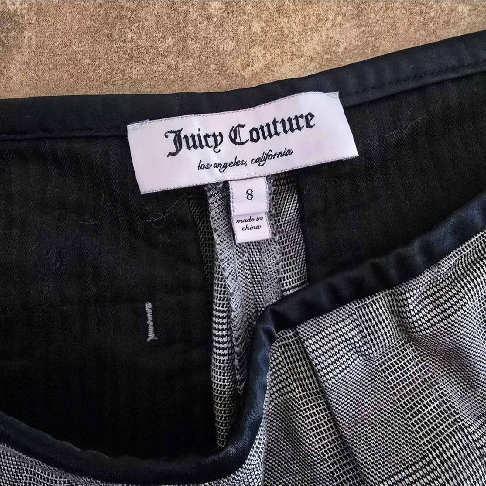 Juicy Couture Plaid | JUICY COUTURE | Business Pant Size 30" / US 8 / IT 44 - 3 Thumbnail