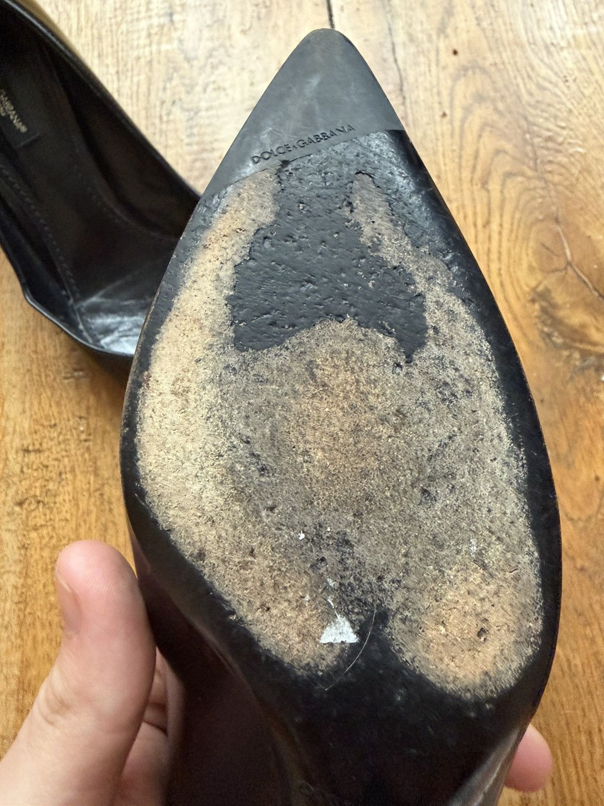 Dolce & Gabbana Dolce & Gabbana Black Lace Pumps Heels Charm EU 37.5 Size US 7.5 / IT 37.5 - 21 Thumbnail