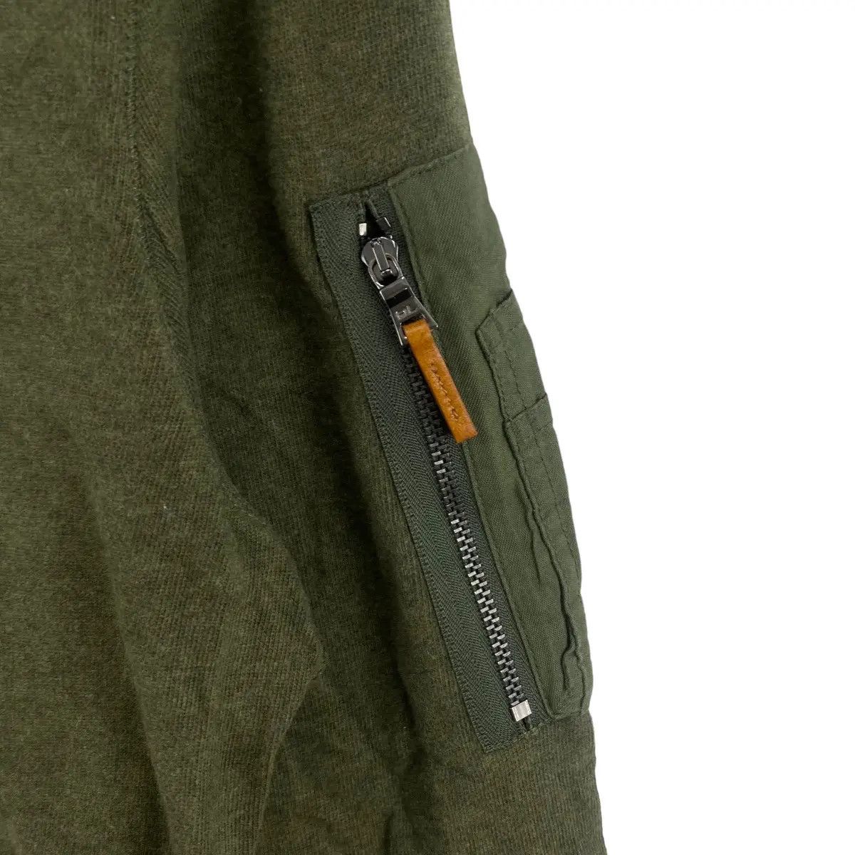 Polo Ralph Lauren Vintage POLO RALPH LAUREN Half Button MA-1 Sweatshirt Size US M / EU 48-50 / 2 - 3 Thumbnail