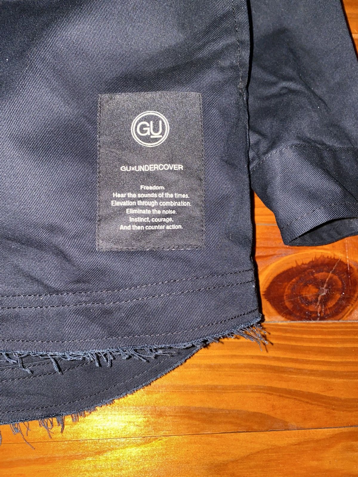 GU × Undercover GU × UNDERCOVER Black Padded Utility Jacket Streetwear Size US M / EU 48-50 / 2 - 6 Thumbnail