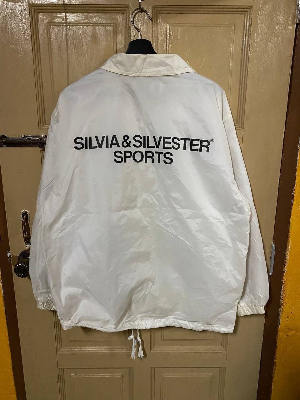 Vintage Vintage 90s Silvia & Silvester Nylon Coach Jacket Size US L / EU 52-54 / 3 - 10 Thumbnail
