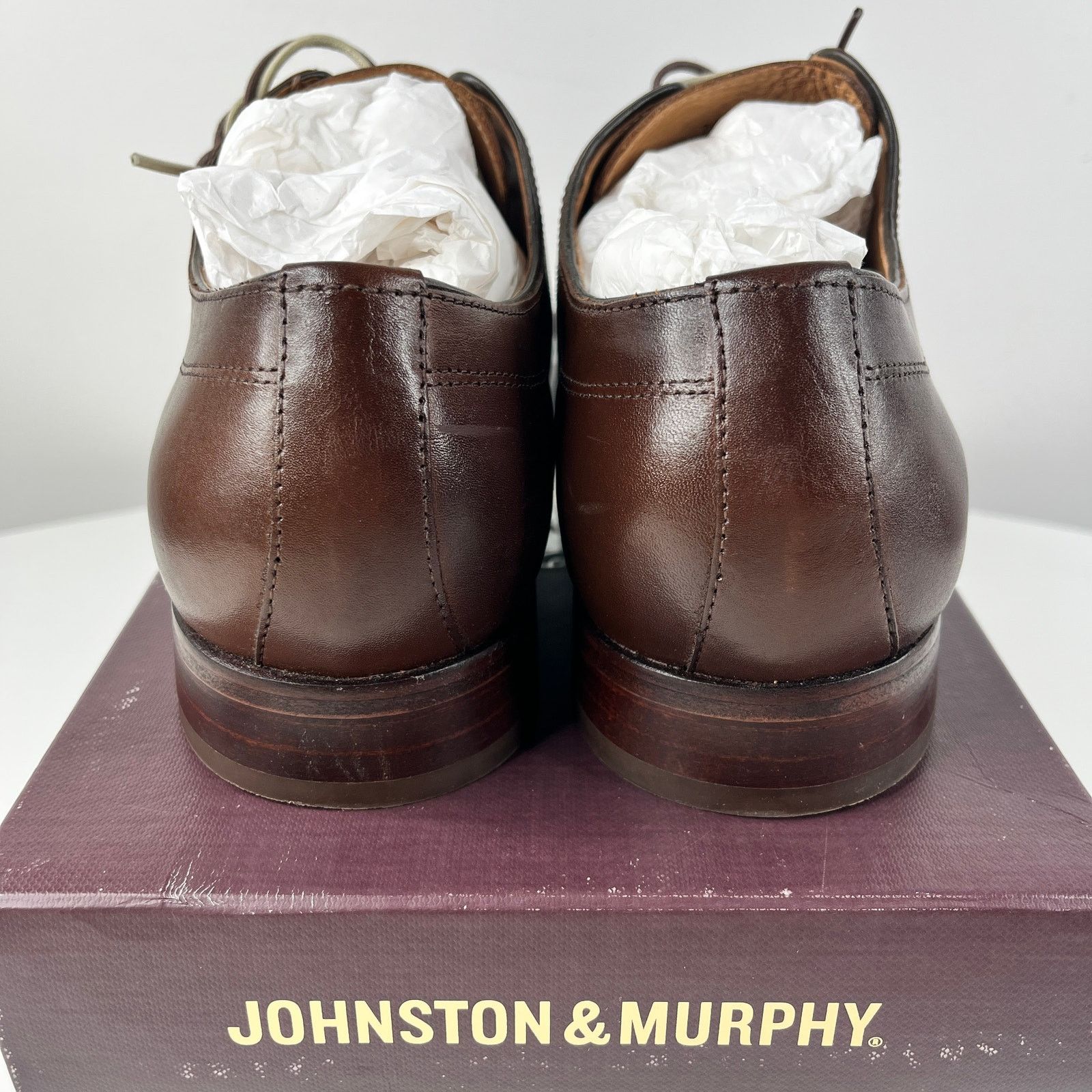 Johnston & Murphy Johnston & Murphy McClain Cap Toe 20-5090 Mens Size 9.5 Size US 9.5 / EU 42-43 - 4 Thumbnail