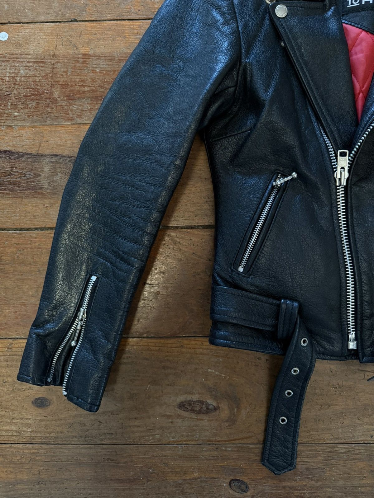 Straight To Hell STRAIGHT TO HELL COMMANDO LEATHER BIKER JACKET Size XS / US 0-2 / IT 36-38 - 3 Thumbnail