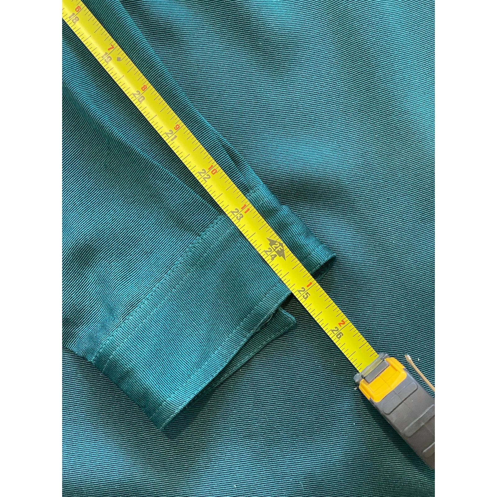 I. Magnin VTG I. Magnin Men's 100% Silk Teal Blue Button Down Size M Size US M / EU 48-50 / 2 - 8 Thumbnail