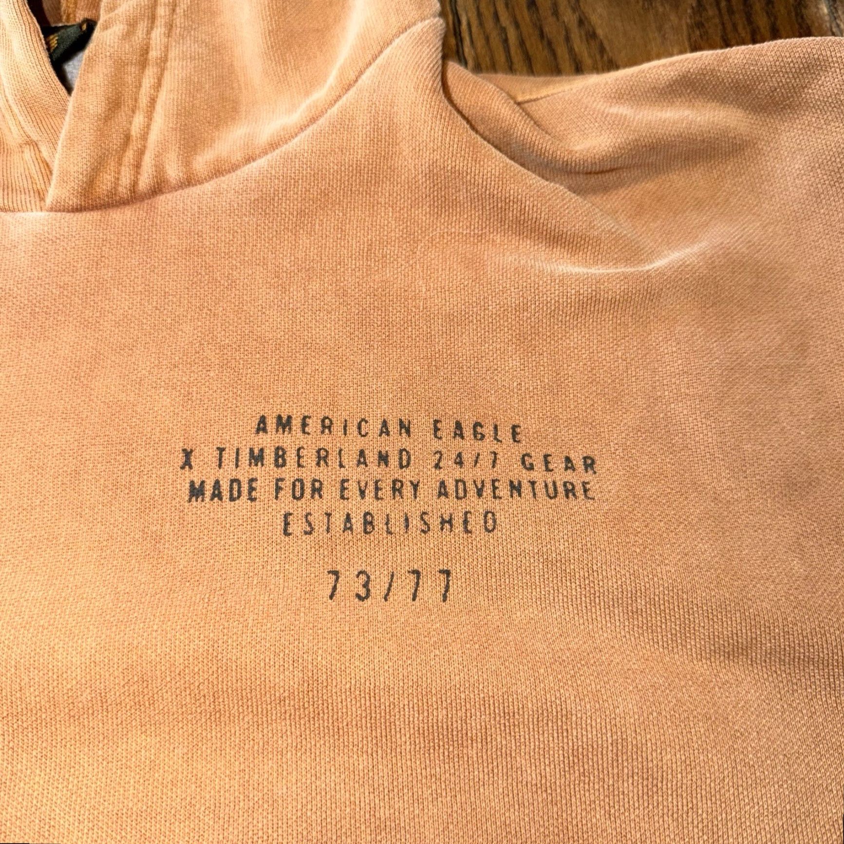 American Eagle Outfitters American Eagle Timberland Boot Hoodie Size XS Brown Pockets Size US XS / EU 42 / 0 - 4 Thumbnail