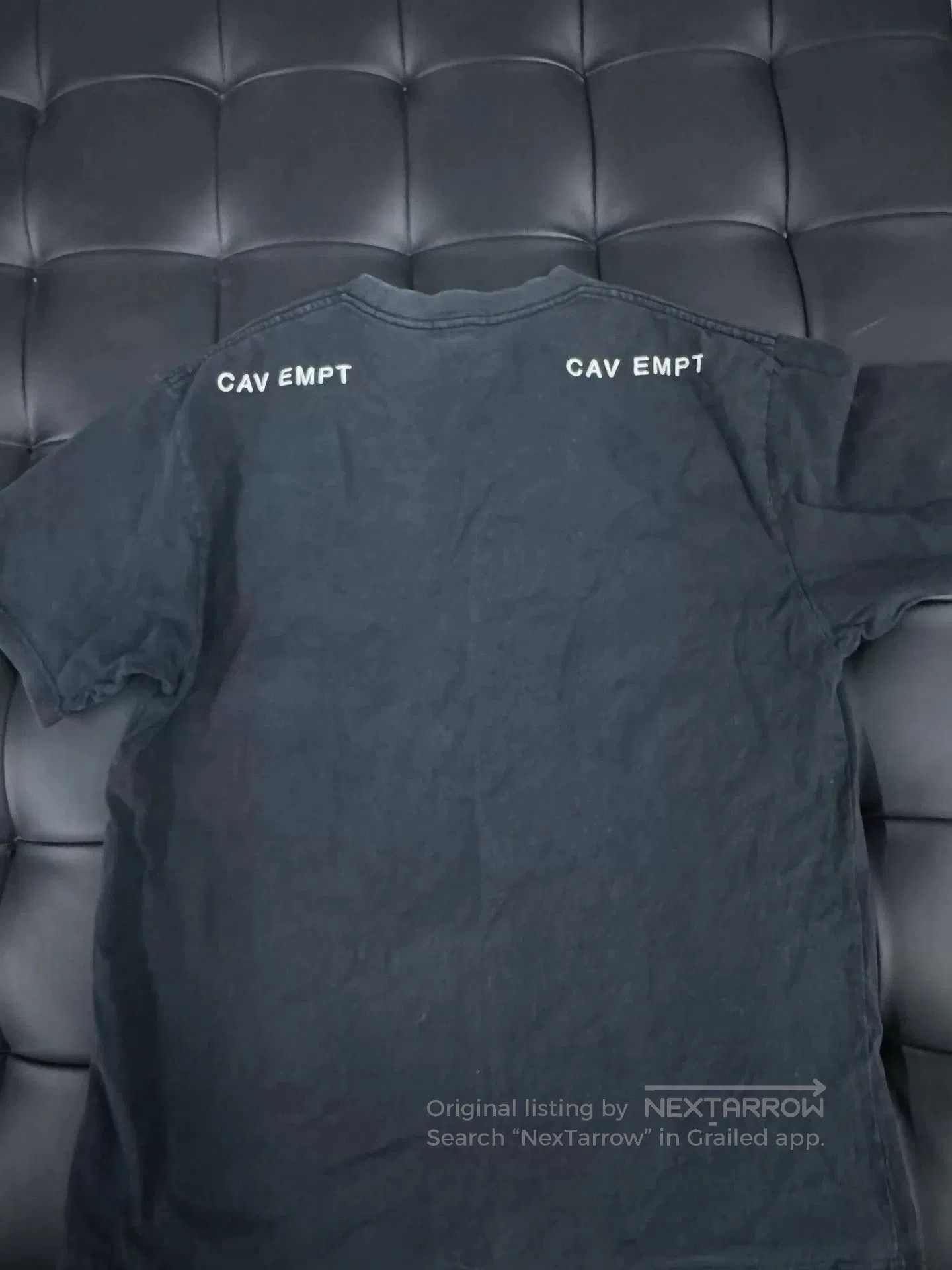 Cav Empt CAV EMPT Graphic Tee in Black. Size US L / EU 52-54 / 3 - 3 Thumbnail