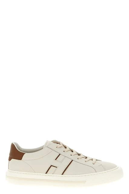Hogan HOGAN H691 White/Brown Sneakers New & Authentic Size US 10 / EU 43 - 1 Thumbnail