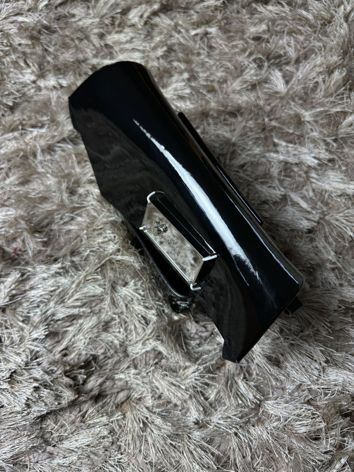 Maison Margiela Maison Margiela Snatched Shoulder Bag Balck Size ONE SIZE - 9 Thumbnail
