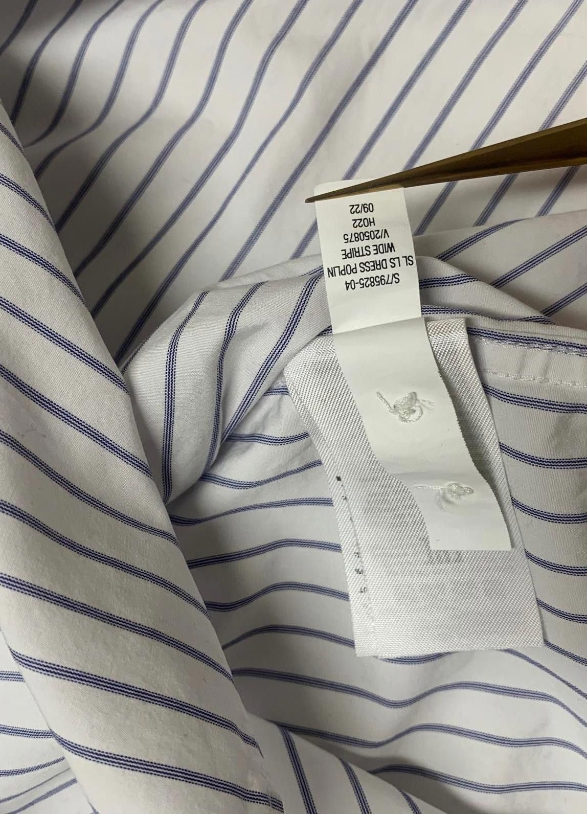 Banana Republic Banana Republic XL Slim Fit Striped Button-Up Shirt Size US XL / EU 56 / 4 - 12 Thumbnail