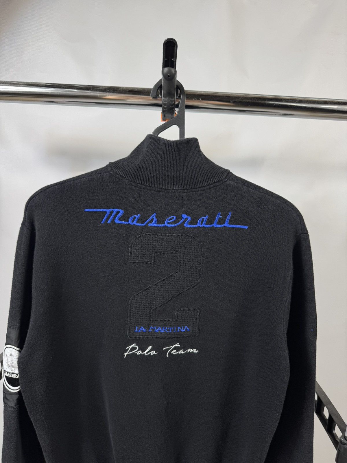 Vintage La Martina Maserati #2 Double Zip Sweater