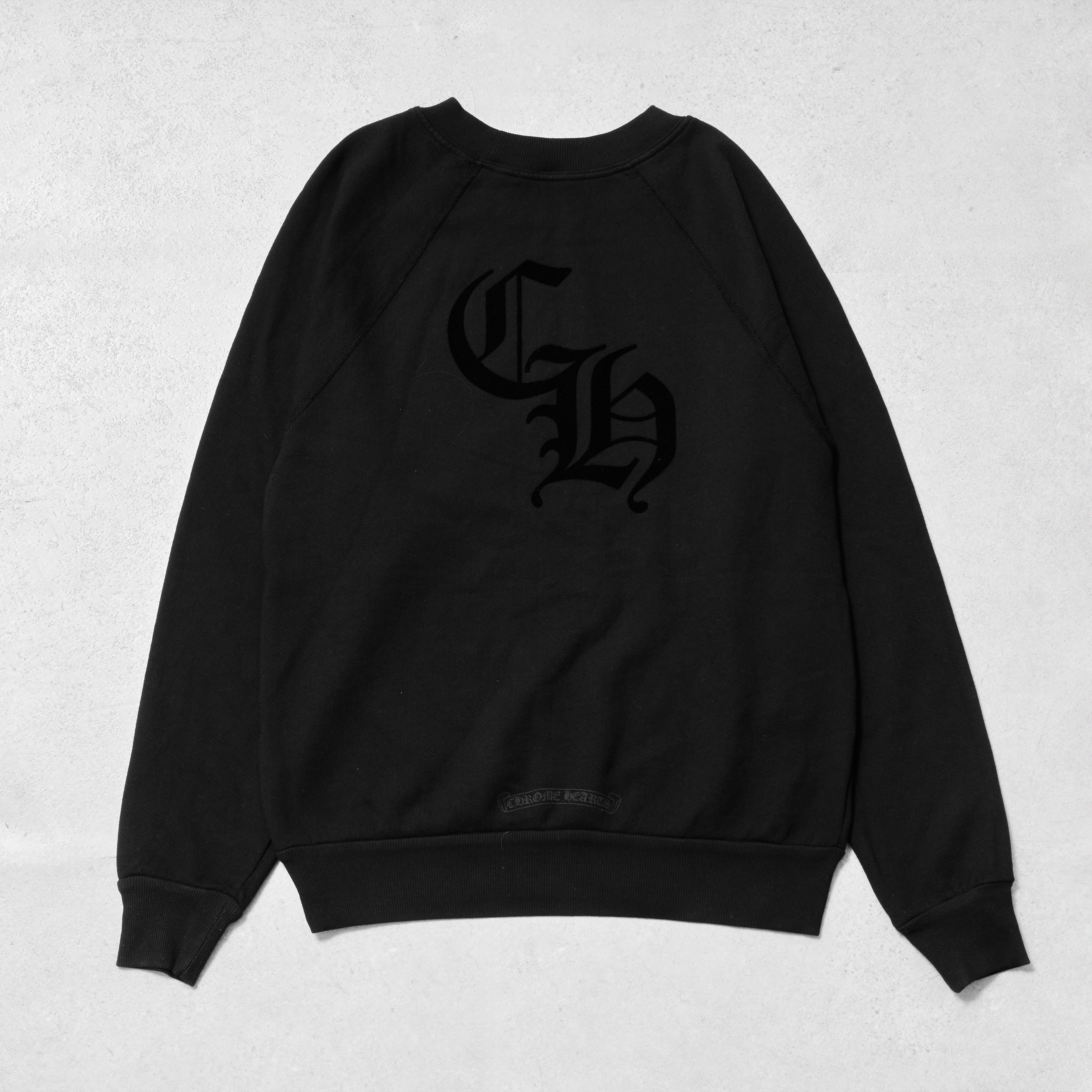 Chrome Hearts CHROME HEARTS Blind Spot Black Tripple Cross Sweater BLACK Size US S / EU 44-46 / 1 - 6 Thumbnail
