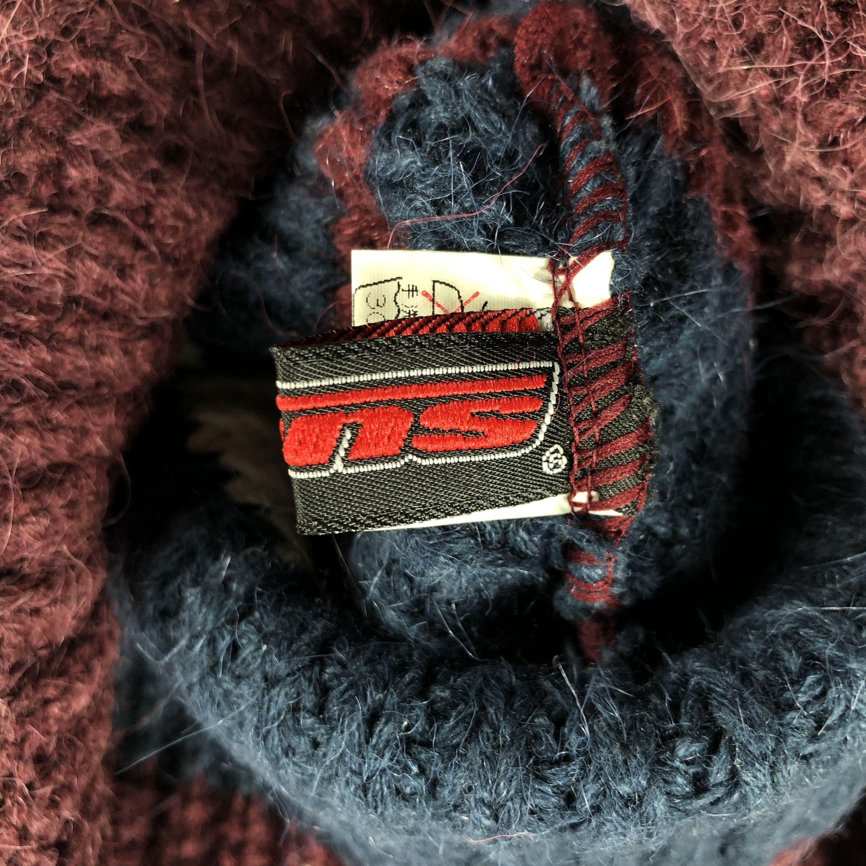 Vans × Vintage Vans Ribbed Bobble Beanie Snow Hat Snow Cap -D241 Size ONE SIZE - 5 Thumbnail