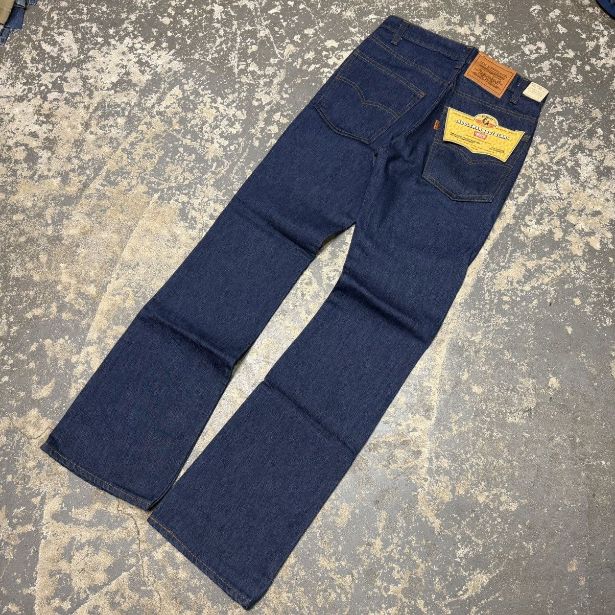 Levi's Vintage Levi’s 517 Boot Cut Blue Denim Jeans USA 80s NWT Size US 28 / EU 44 - 2 Thumbnail