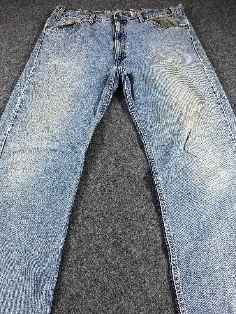 Levi's Vintage Light Wash Levis 505 Orange Tab Jeans-JM663 Size US 39 - 3 Thumbnail
