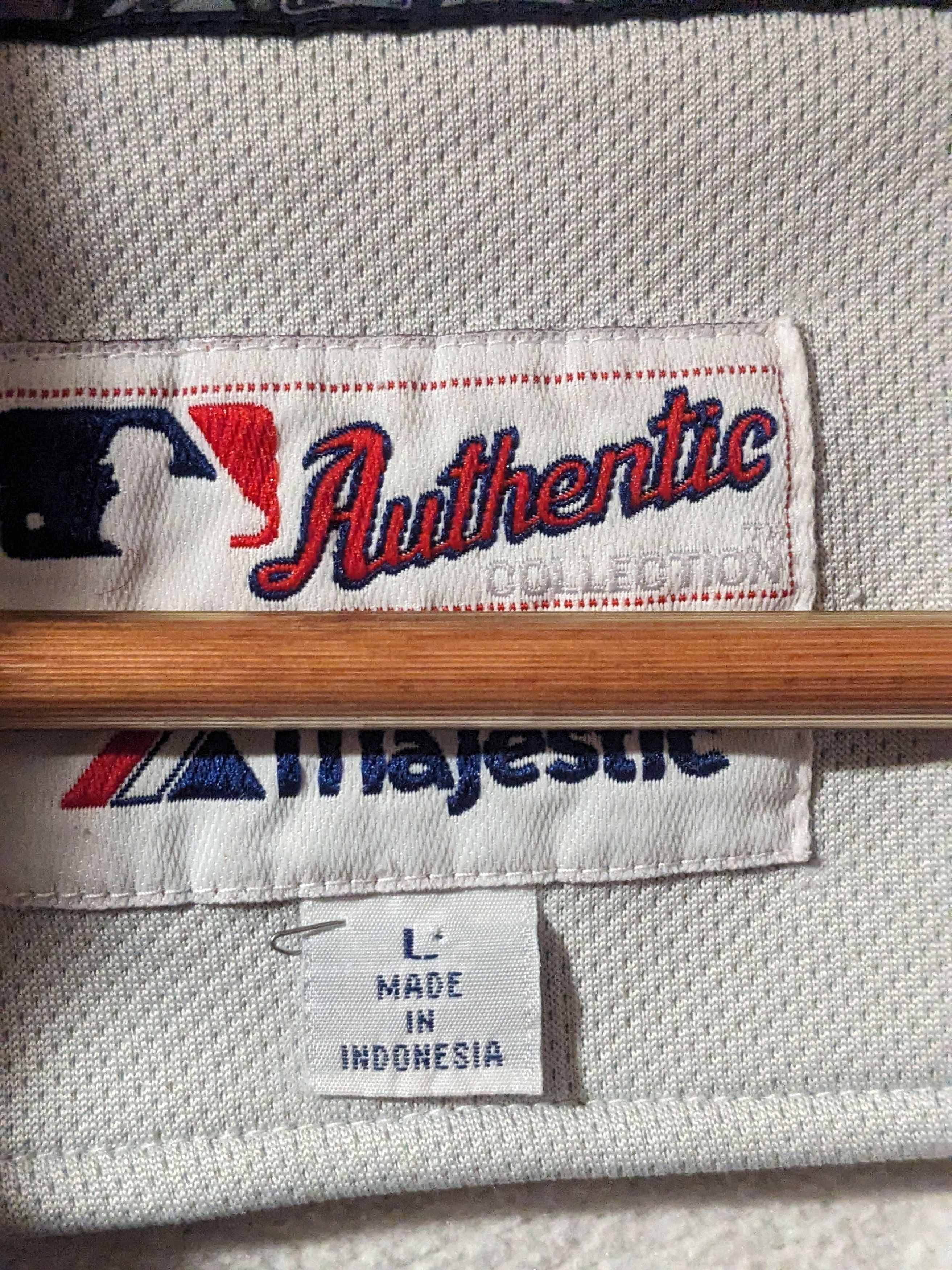 MLB × Vintage Vintage 90s Boston Red Sox Majestic Large Full Zip Jacket Size US L / EU 52-54 / 3 - 4 Thumbnail