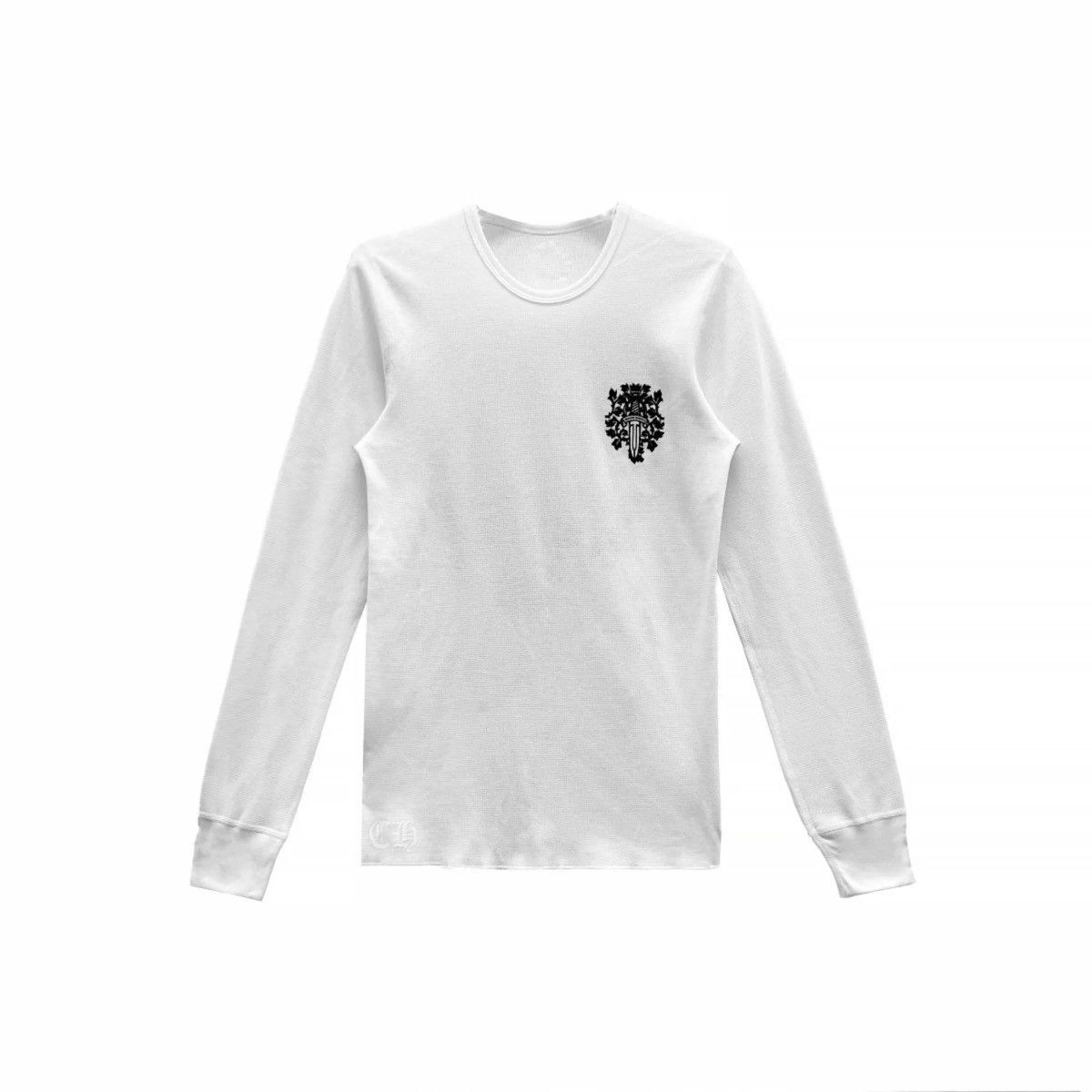 Chrome Hearts Chrome Hearts Dagger White Waffle Thermal LS Tee Size US XL / EU 56 / 4 - 1 Thumbnail
