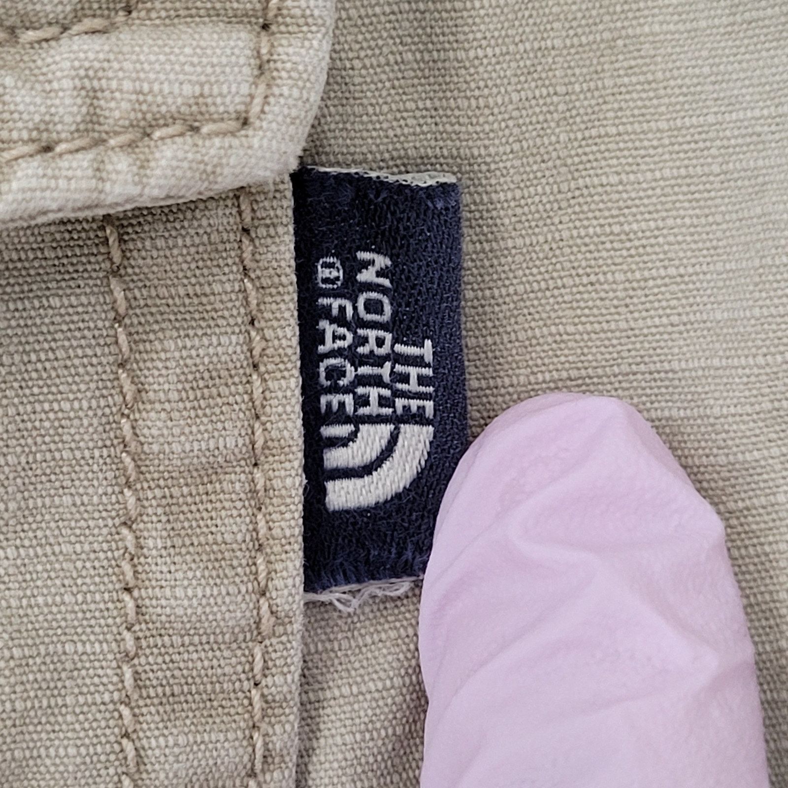 The North Face Vintage North-Face Cargo Shorts 36x9 Lined Khaki Beige Tan Size US 36 / EU 52 - 8 Thumbnail