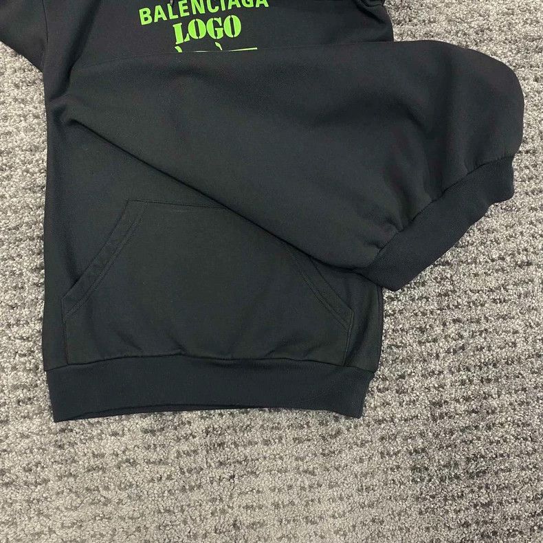 Balenciaga Balenciaga Fake two-piece hoodie with double hem Size US S / EU 44-46 / 1 - 5 Thumbnail