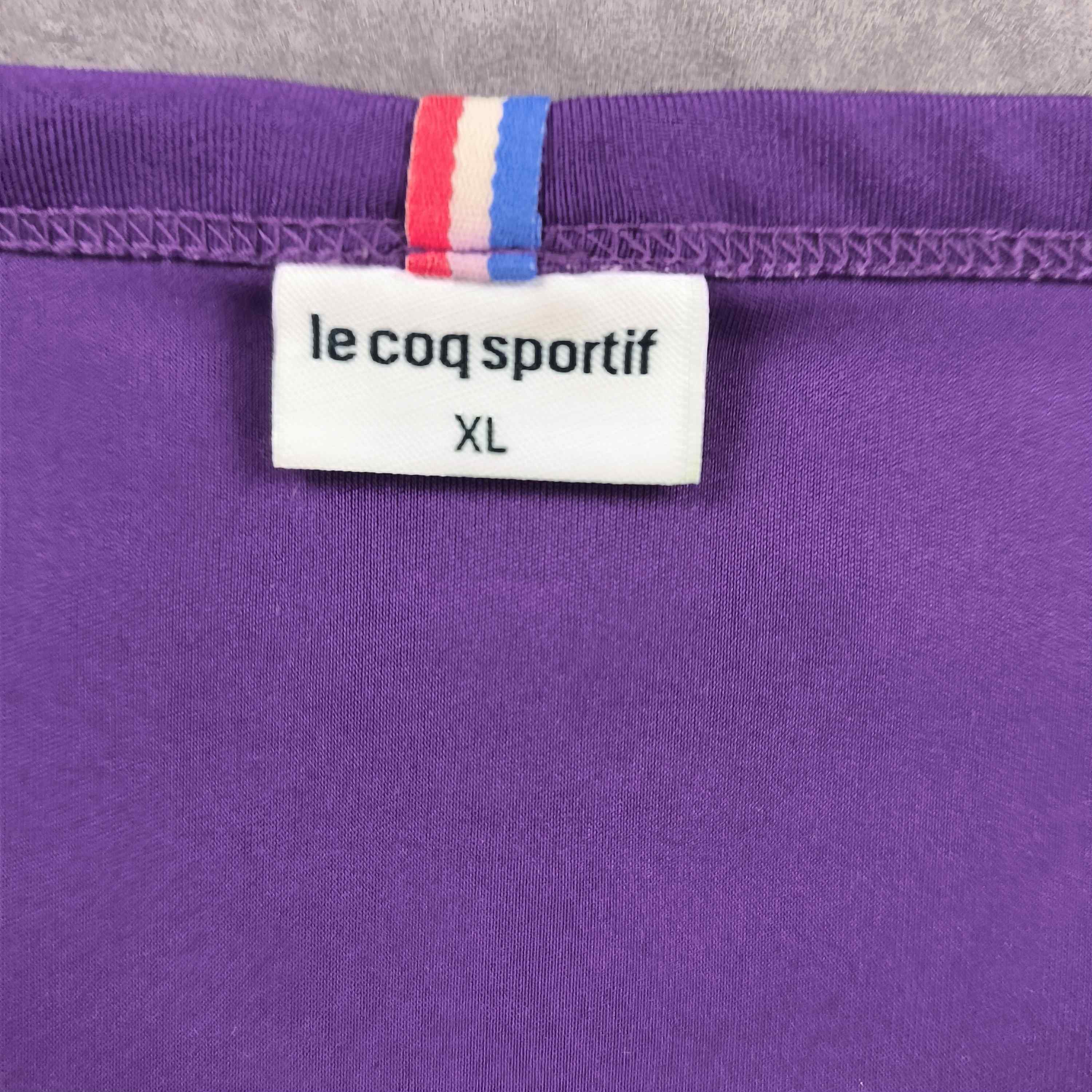 Le Coq Sportif Fiorentina 2018-19 training football jersey shirt size XL Size US XL / EU 56 / 4 - 4 Thumbnail