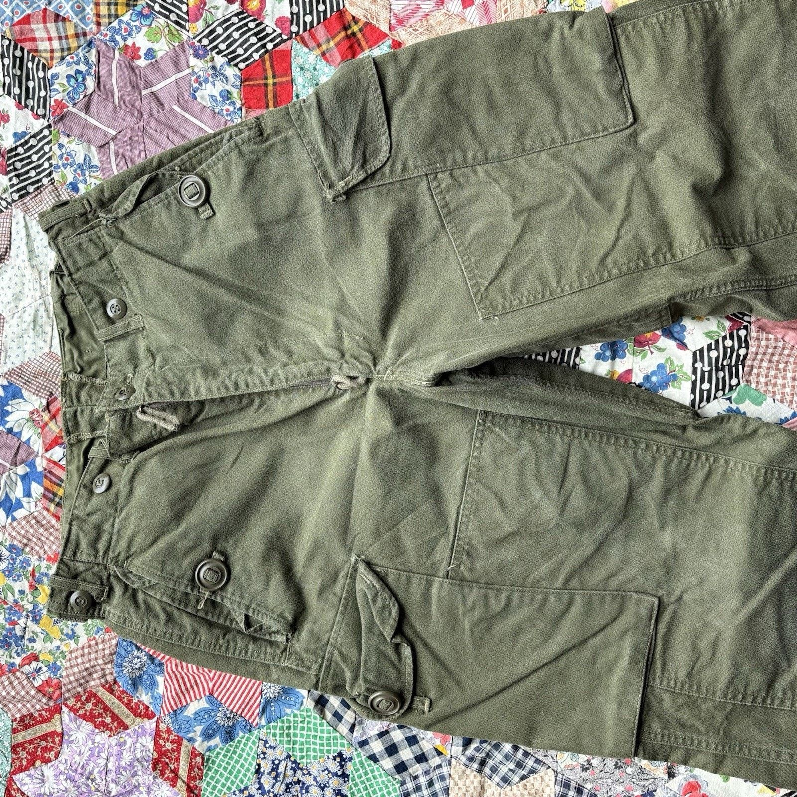 Vintage Vintage 1967 Canadian Military Pants 31-35 x 31 Size US 31 - 4 Thumbnail