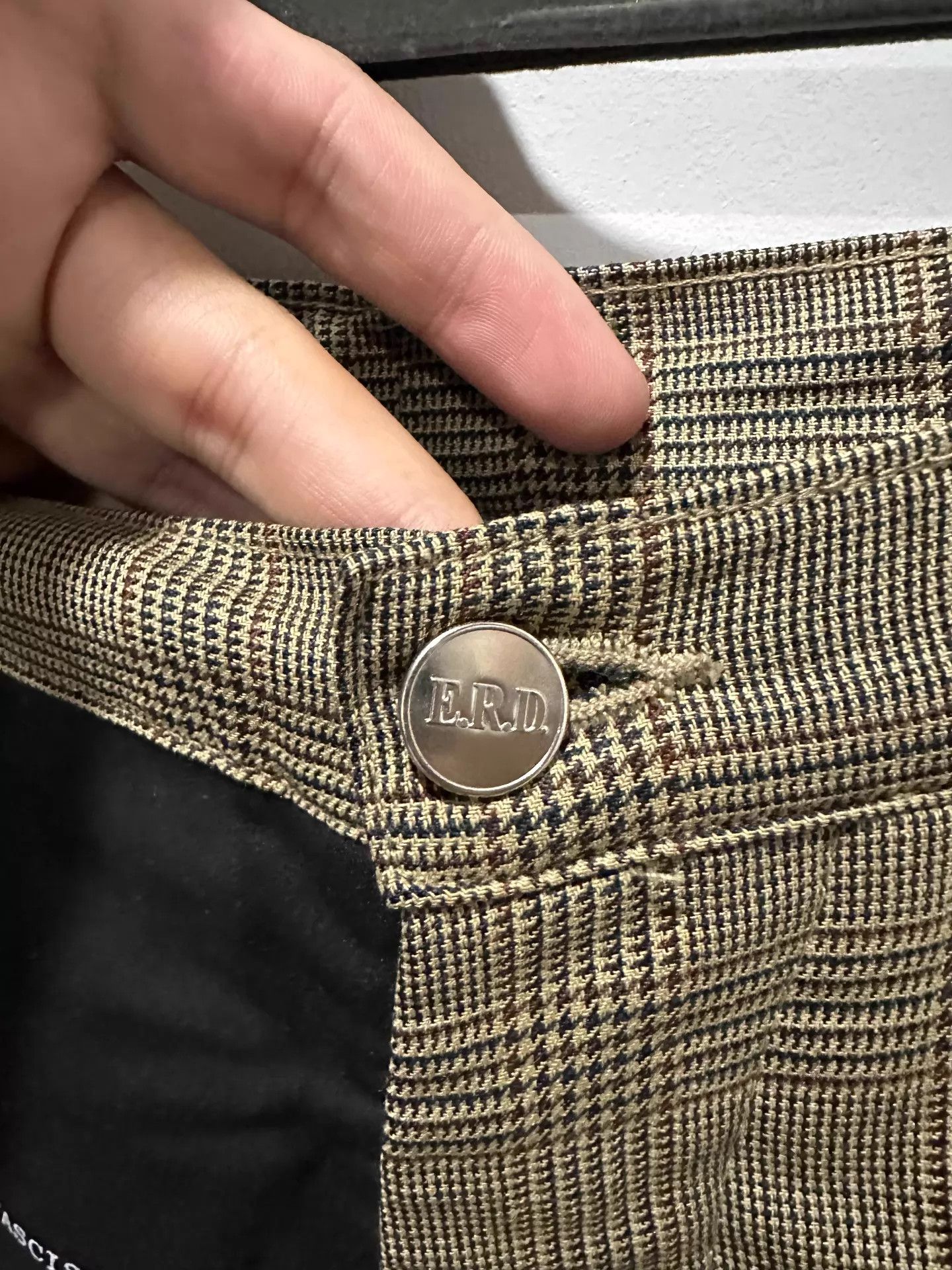 Enfants Riches Deprimes ERD logo check pants Size US 32 / EU 48 - 4 Thumbnail