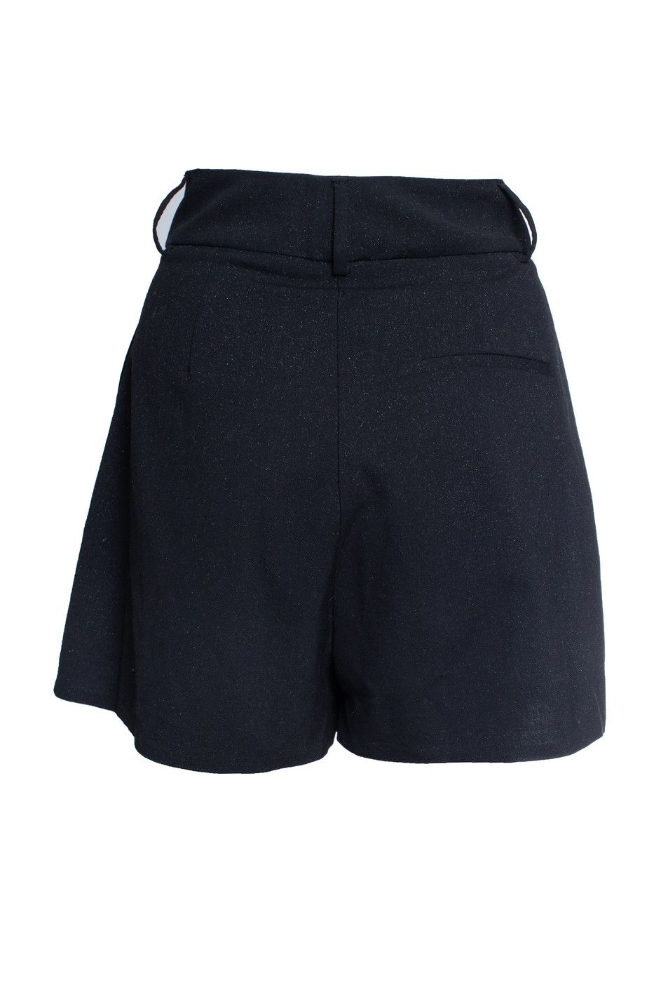 Maison Margiela Maison Margiela, glitter shorts in black Size 28" / US 6 / IT 42 - 2 Thumbnail