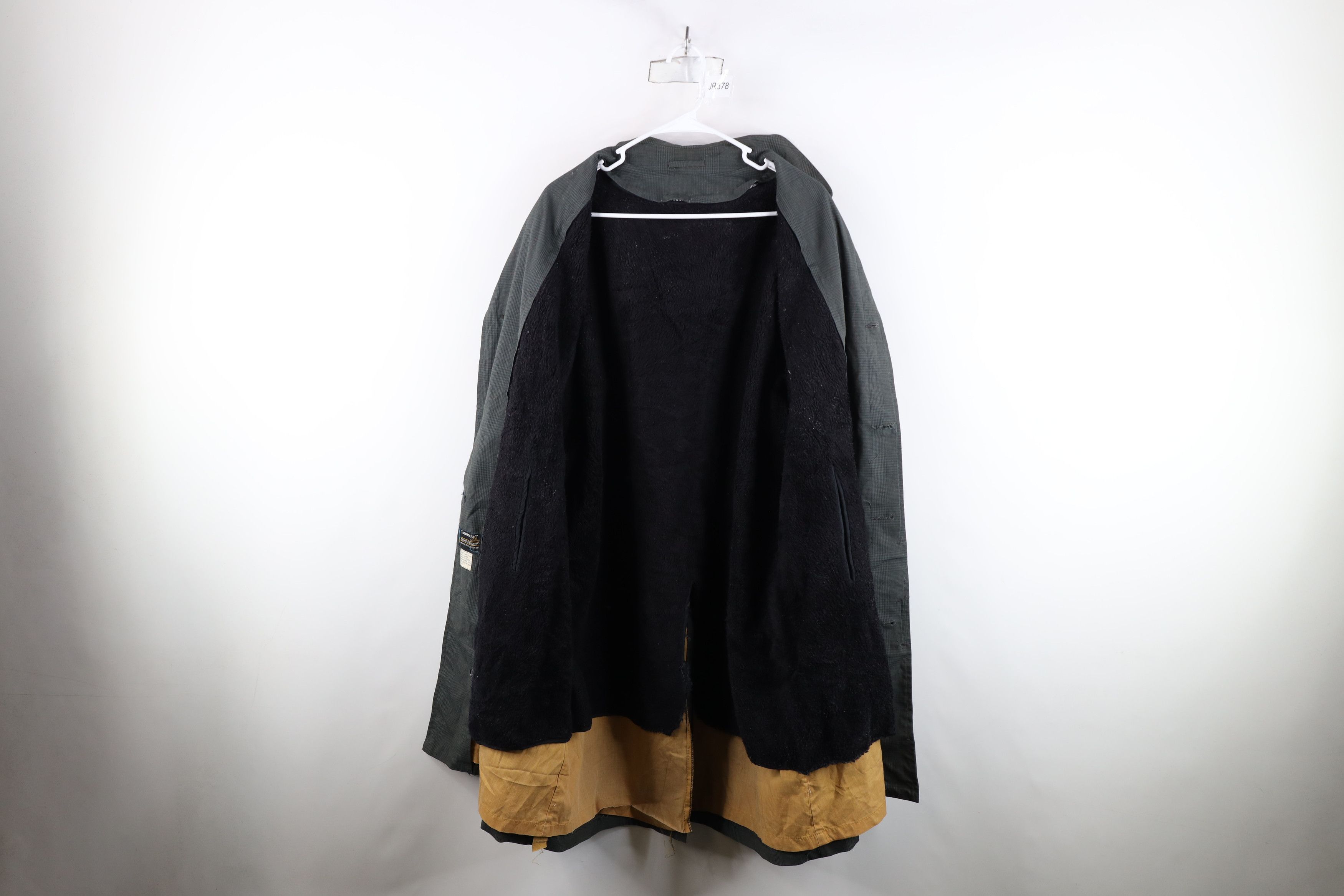 Vintage Vintage 50s 60s Streetwear Lined Trench Coat Rain Jacket USA Size US XXL / EU 58 / 5 - 9 Thumbnail