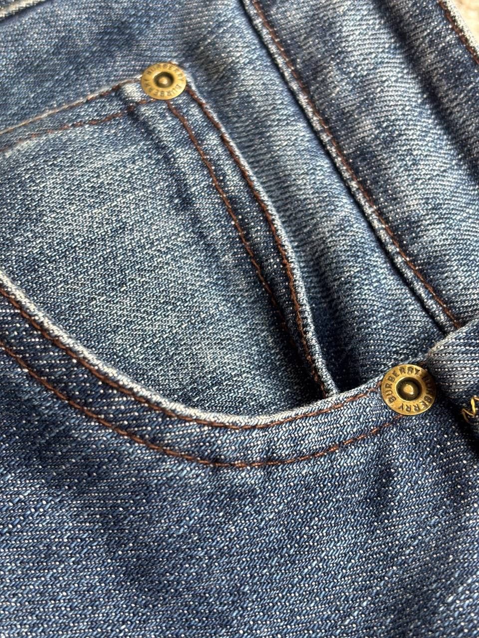 Burberry Burberry London Nova Check Denim Skirt - Size 42 (IT) Size 30" / US 8 / IT 44 - 16 Thumbnail