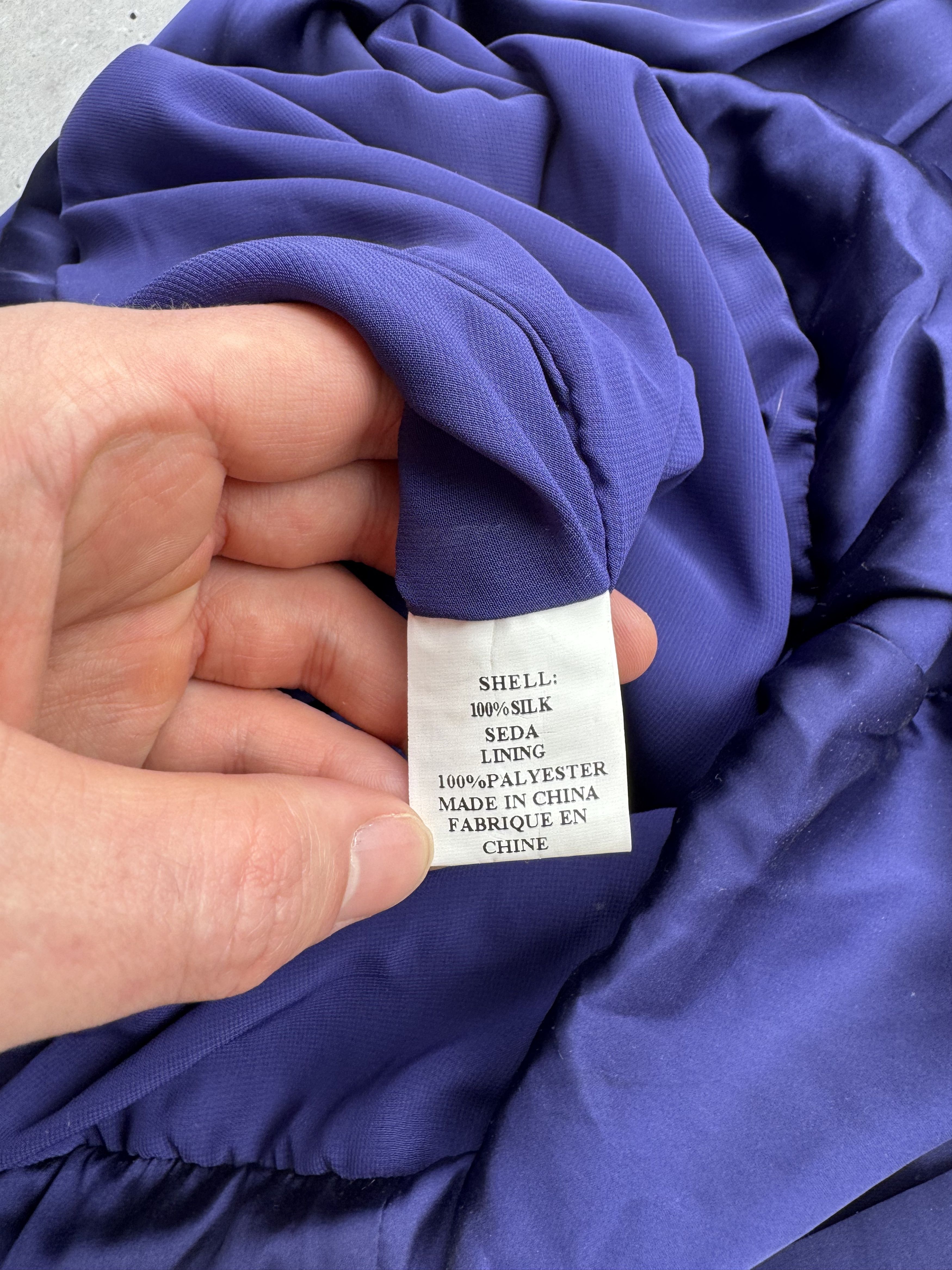 Bebe × Vintage Bebe Vintage Silk Asymmetrical Mini Dress Size M / US 6-8 / IT 42-44 - 8 Thumbnail