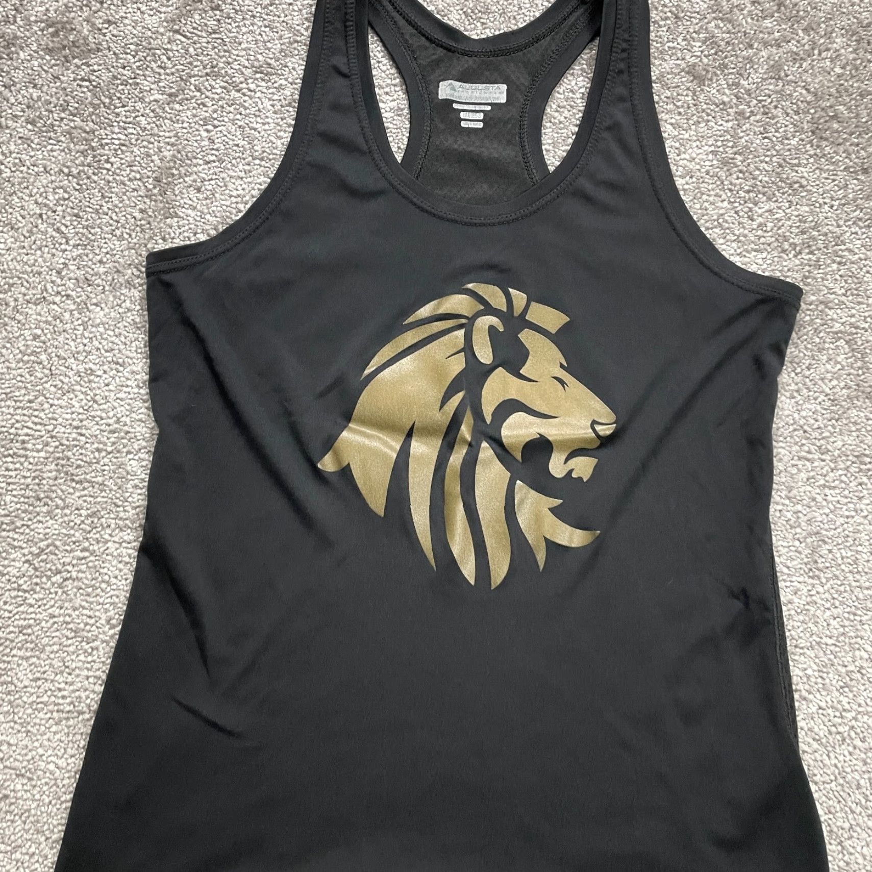Augusta Sportswear Augusta Sports Tank Top Womens Small Black Halter Racerback Active Gym Shirt Sleeveless Strap Type Racerback Breather... Size S / US 4 / IT 40 - 3 Thumbnail