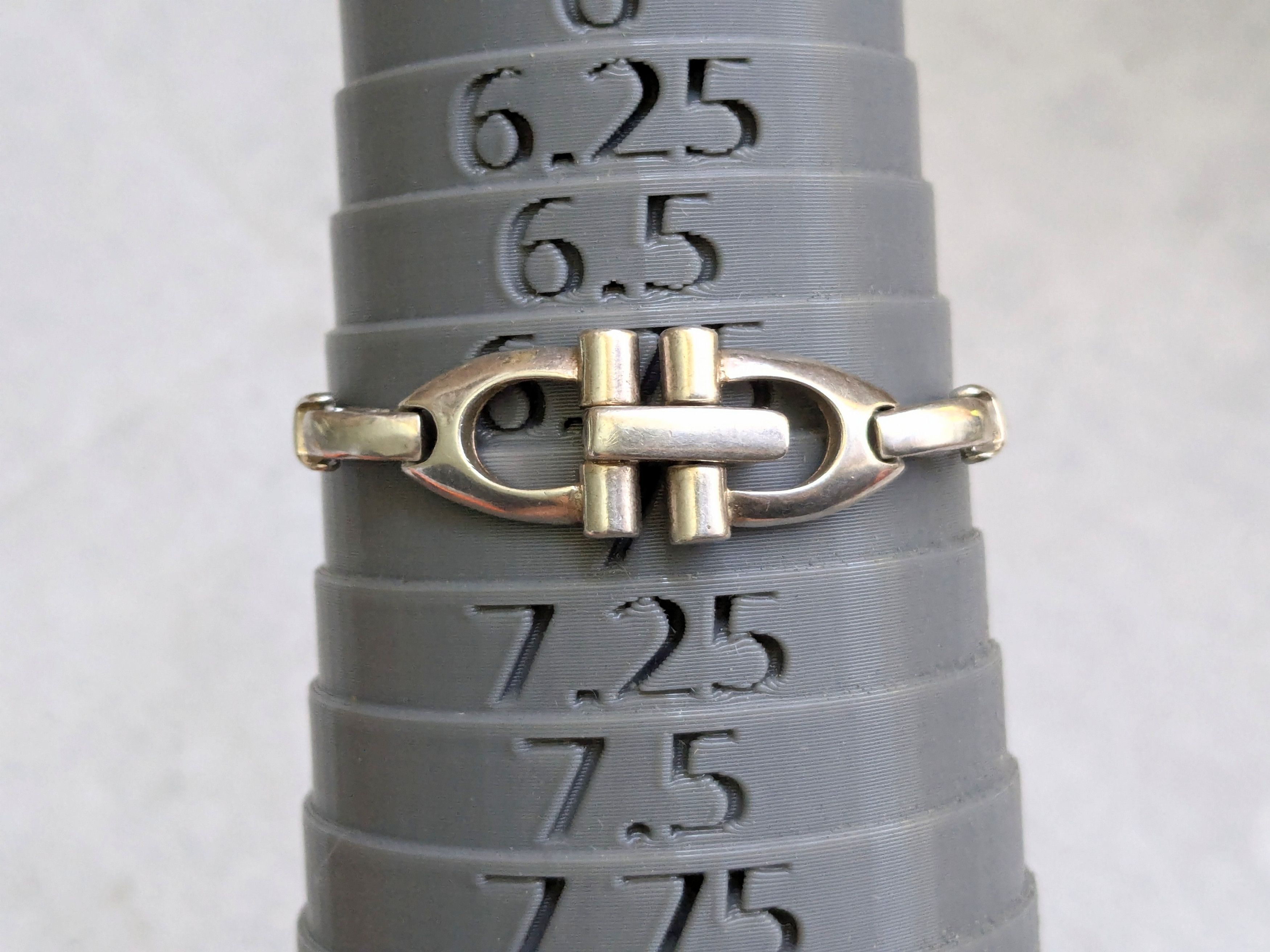 Jewelry Vintage Sterling Silver Bracelet Equestrian 6.75" Size ONE SIZE - 12 Thumbnail