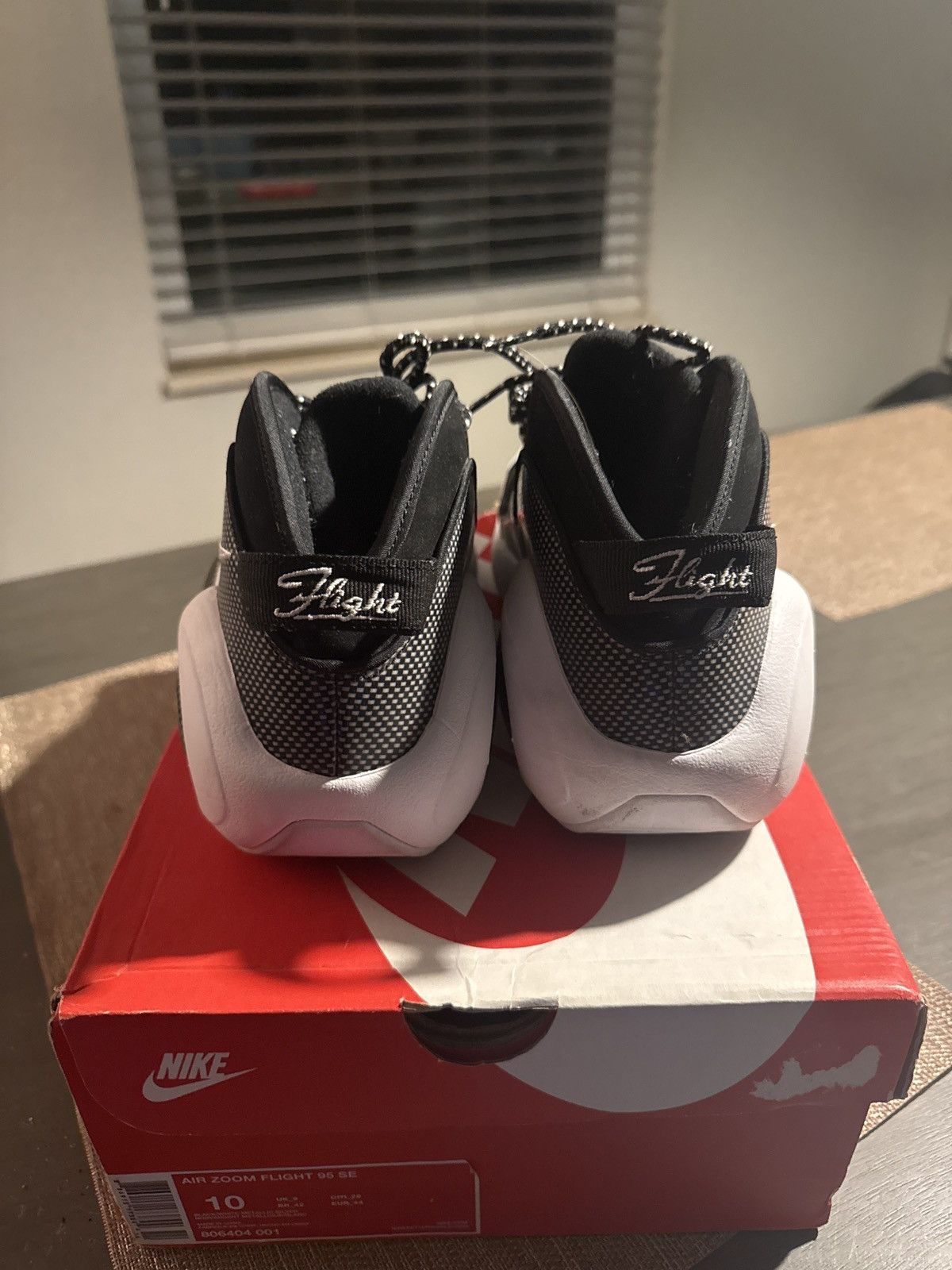 Nike Air Zoom Flight 95 SE Metallic Silver Size US 10 / EU 43 - 4 Thumbnail