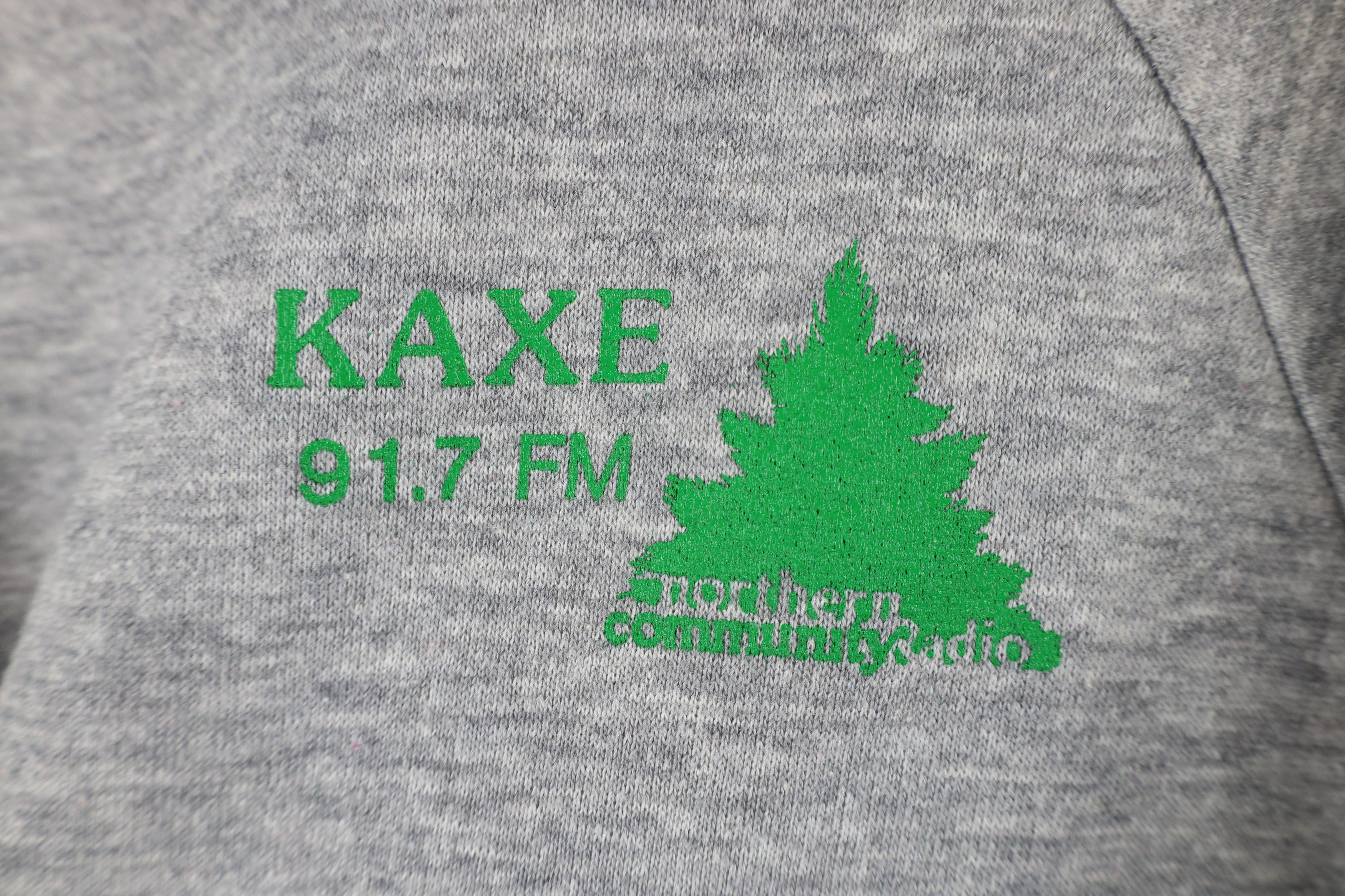 Vintage Vintage 70s 80s KAXE 91.7 FM Radio Triblend Sweatshirt USA Size US M / EU 48-50 / 2 - 4 Thumbnail