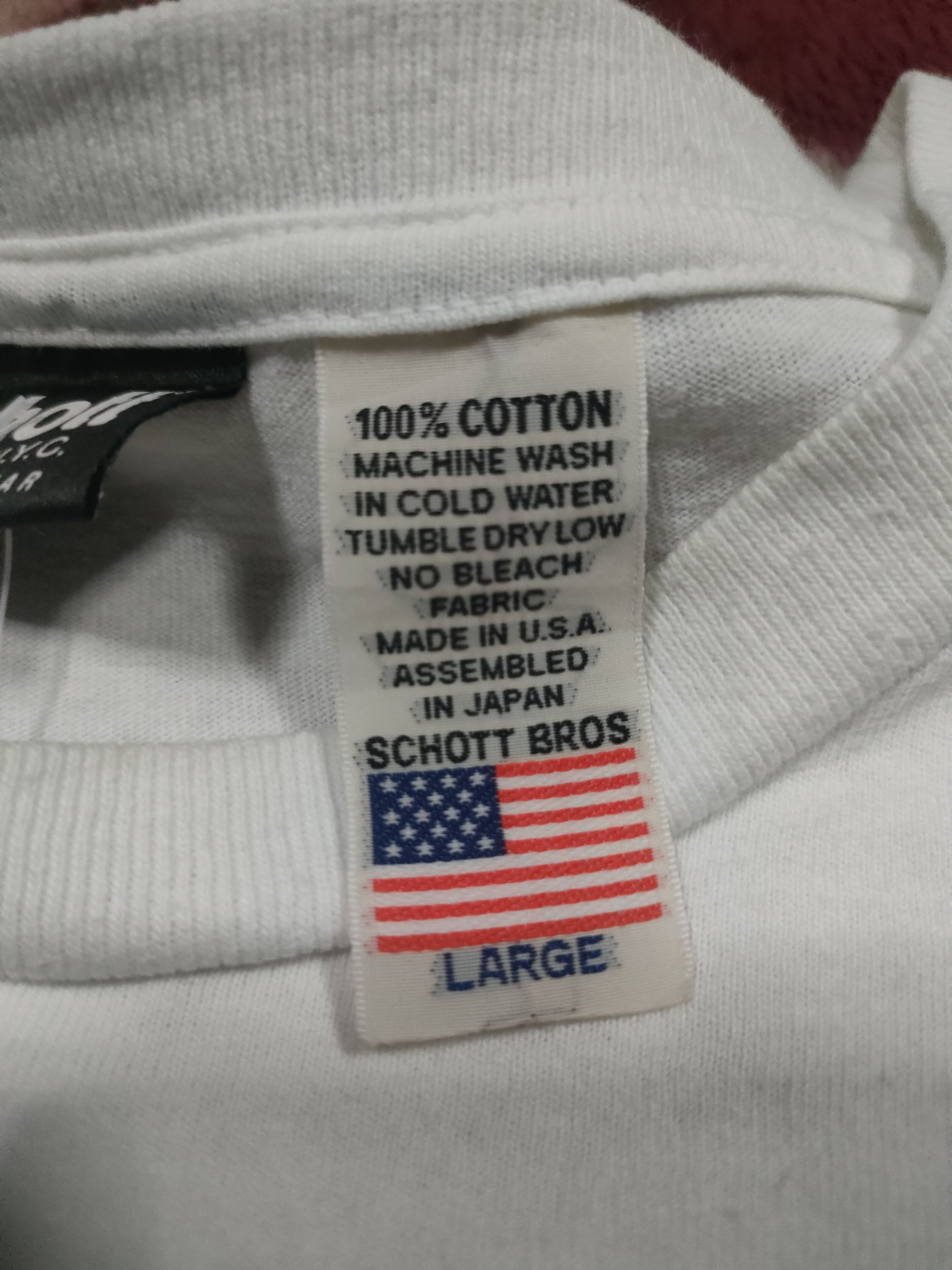 Schott Schott N.Y.C Spellout Logo Size US M / EU 48-50 / 2 - 4 Thumbnail