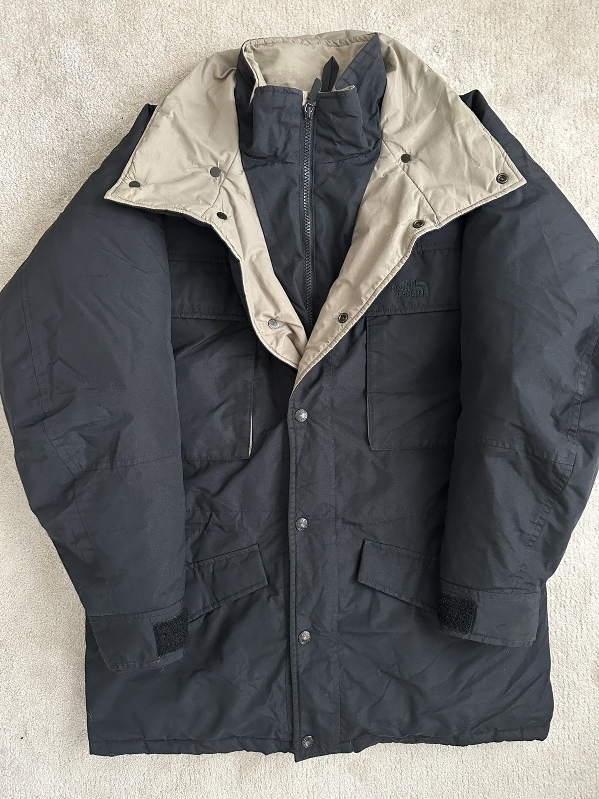 The North Face Vintage The North Face Gore-Tex Shell Puffer Jacket Small Size US S / EU 44-46 / 1 - 4 Thumbnail