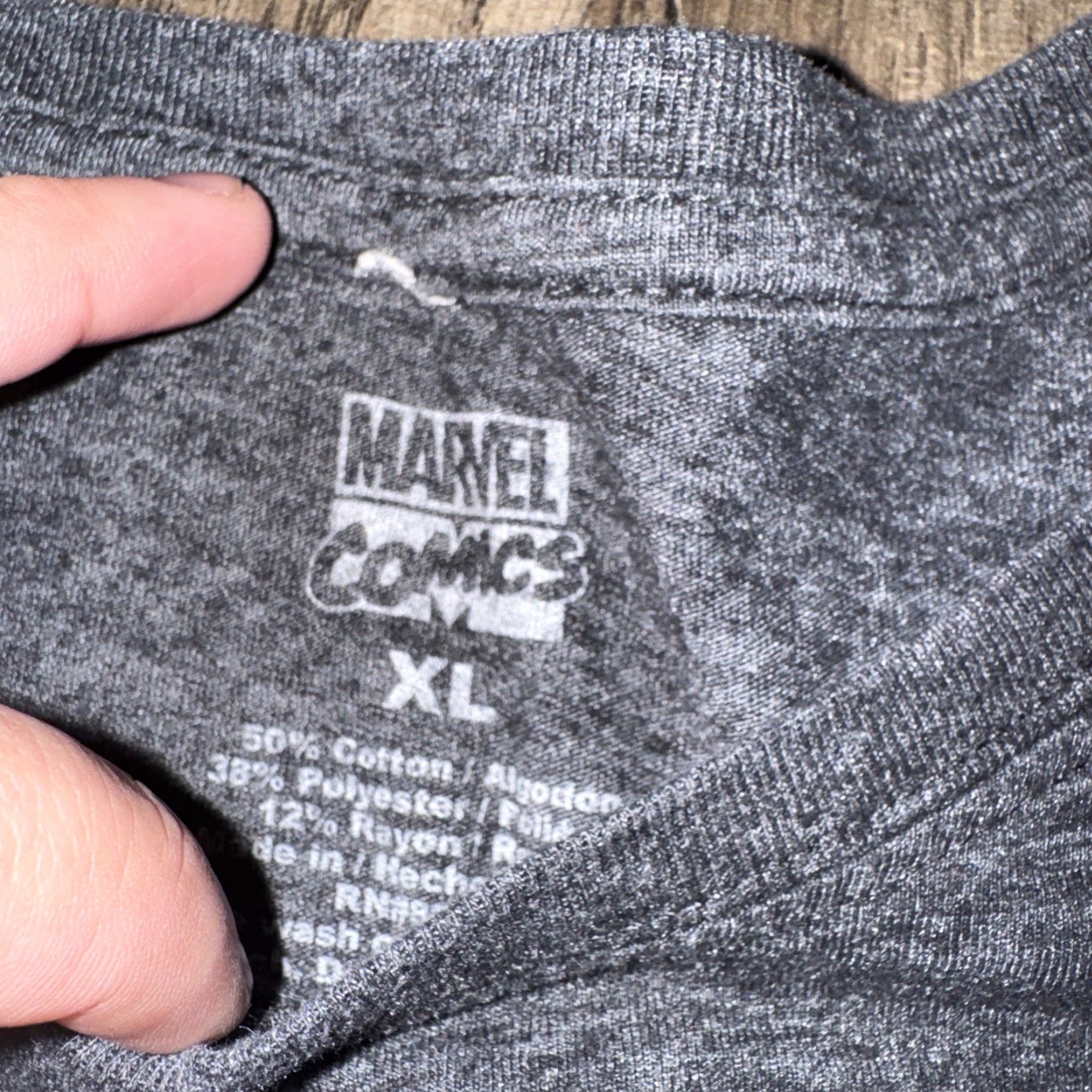 Vintage Marvel Spider-Man T-Shirt Grey XL User: Marvel Spider-Man T-Shirt Grey XL Size US XL / EU 56 / 4 - 3 Thumbnail