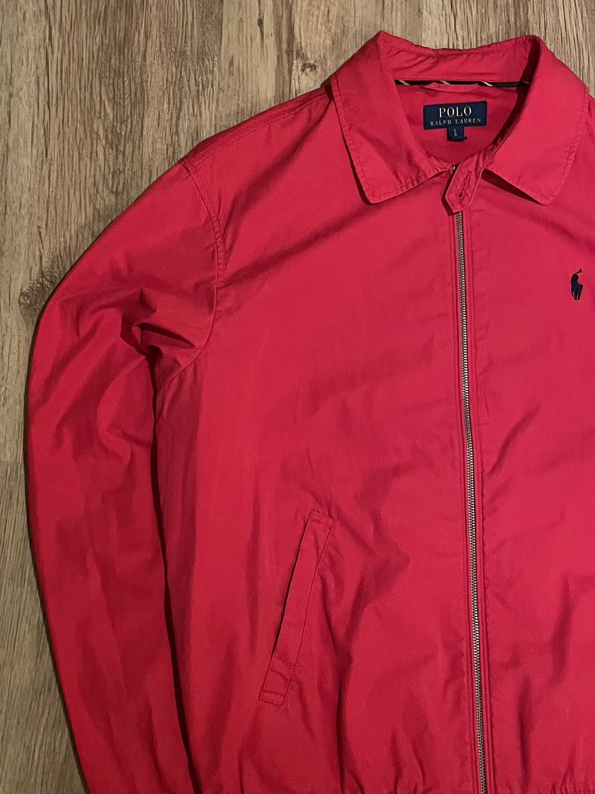 Polo Ralph Lauren × Vintage Polo Ralph Lauren Vintage Jacket Denim Streetwear Bomber Y2k Size US L / EU 52-54 / 3 - 6 Thumbnail