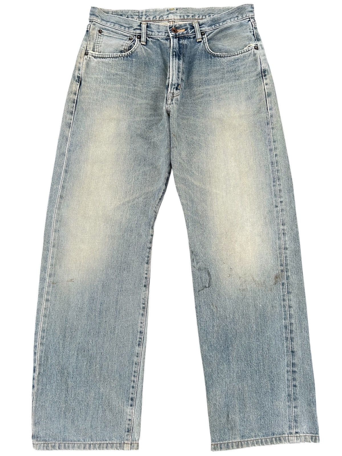 Kapital Vintage Edwin 505 Selvedge Distressed Denim Jeans Size US 33 - 1 Thumbnail