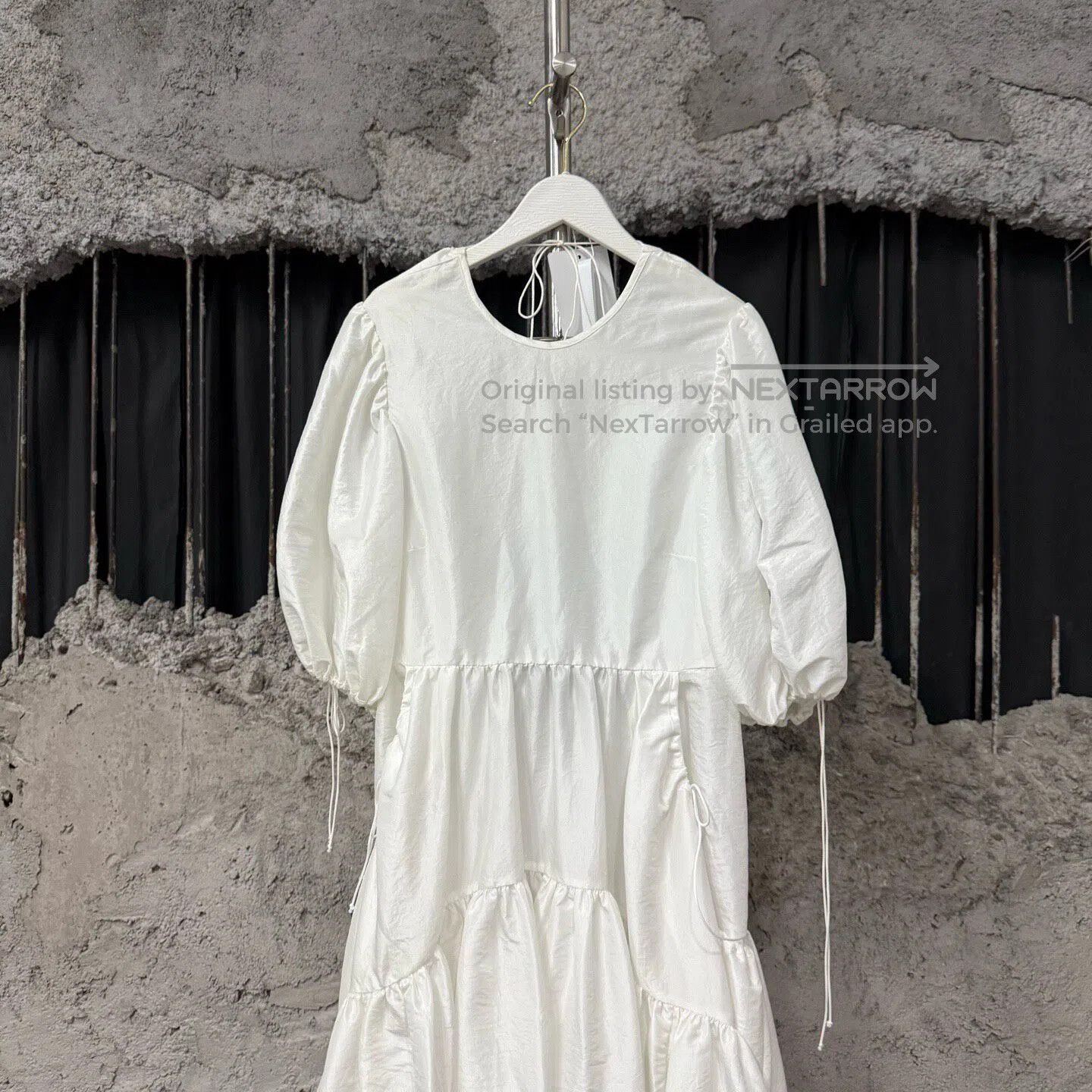 Cecilie Bahnsen Cecilie Bahnsen Classic White Dress Size UK6i Size XS / US 0-2 / IT 36-38 - 3 Thumbnail