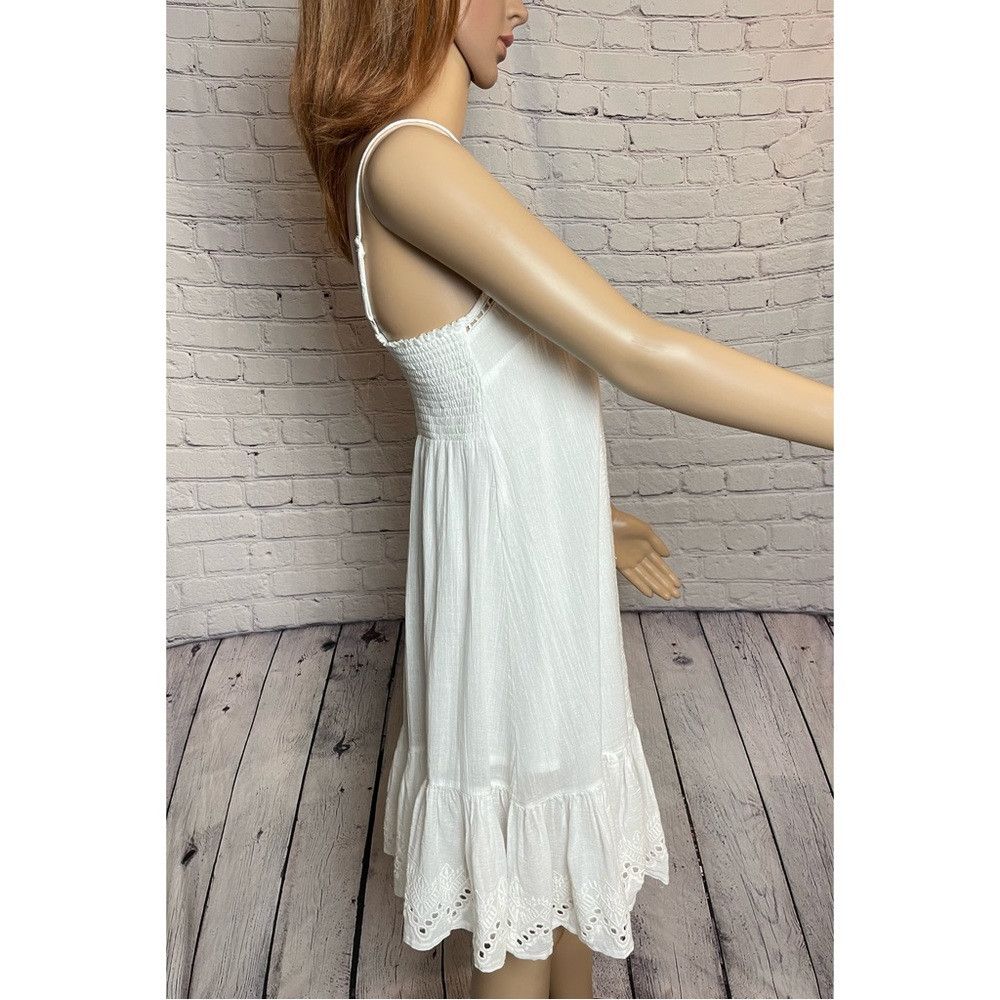 House of Harlow NWT New House of Harlow 1960 White Cotton Embroidered Dress Size XS / US 0-2 / IT 36-38 - 2 Thumbnail